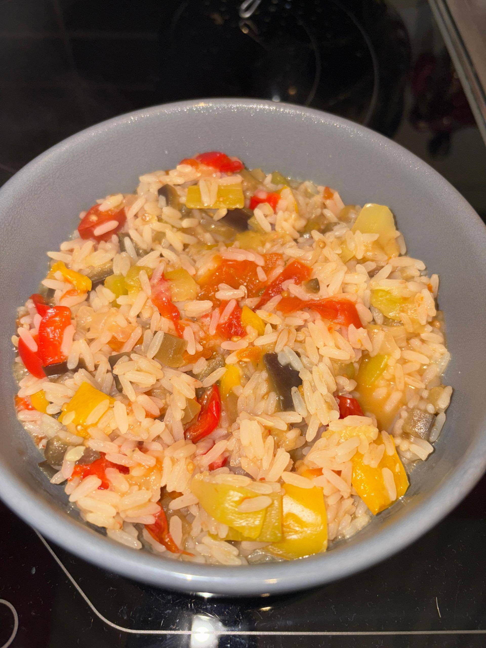 Ratatouille avec du riz - Recette Cookeo | Moulinex