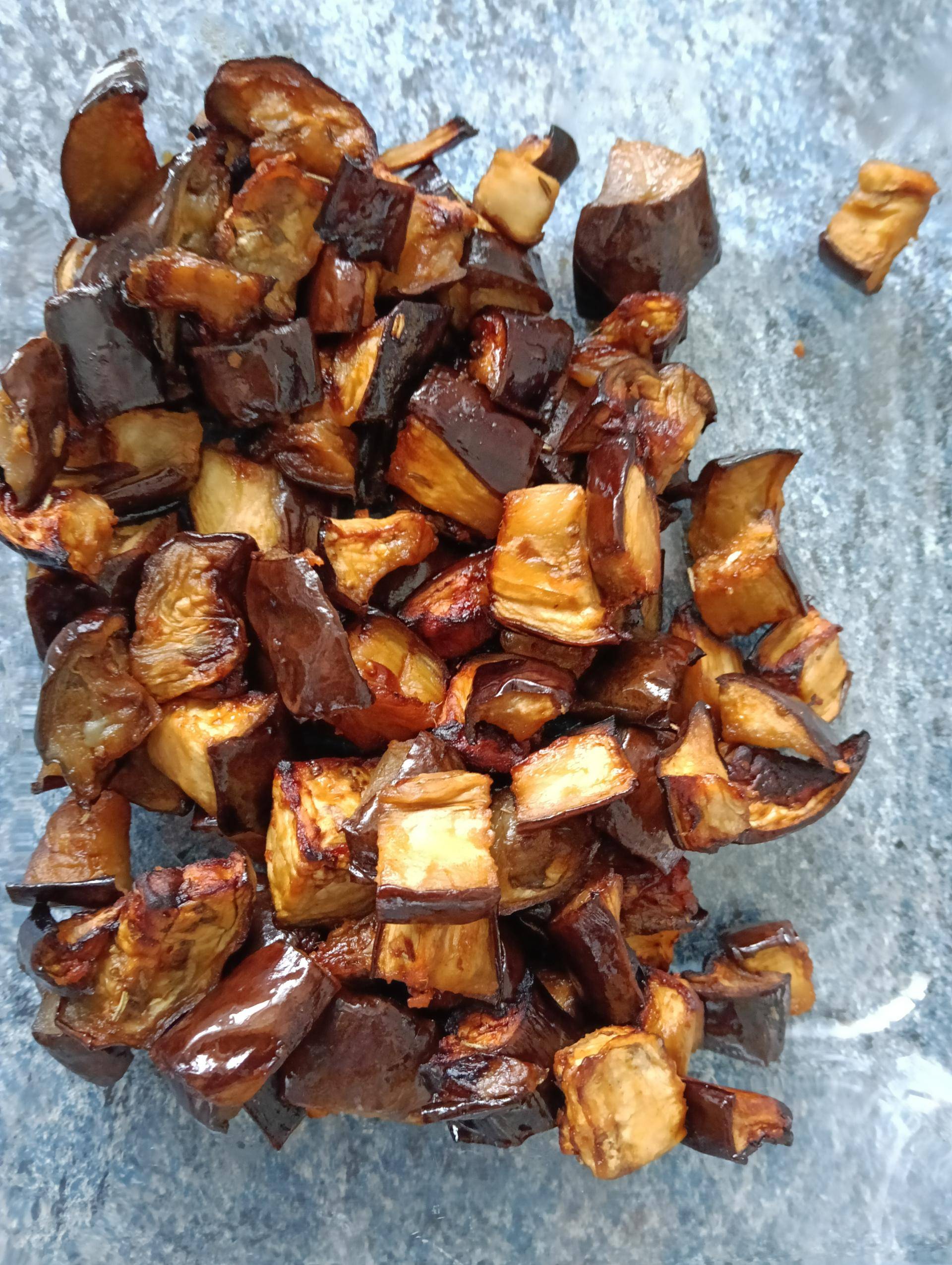 Aubergines grillées au gingembre - Recette Easy Fry Mega | Moulinex