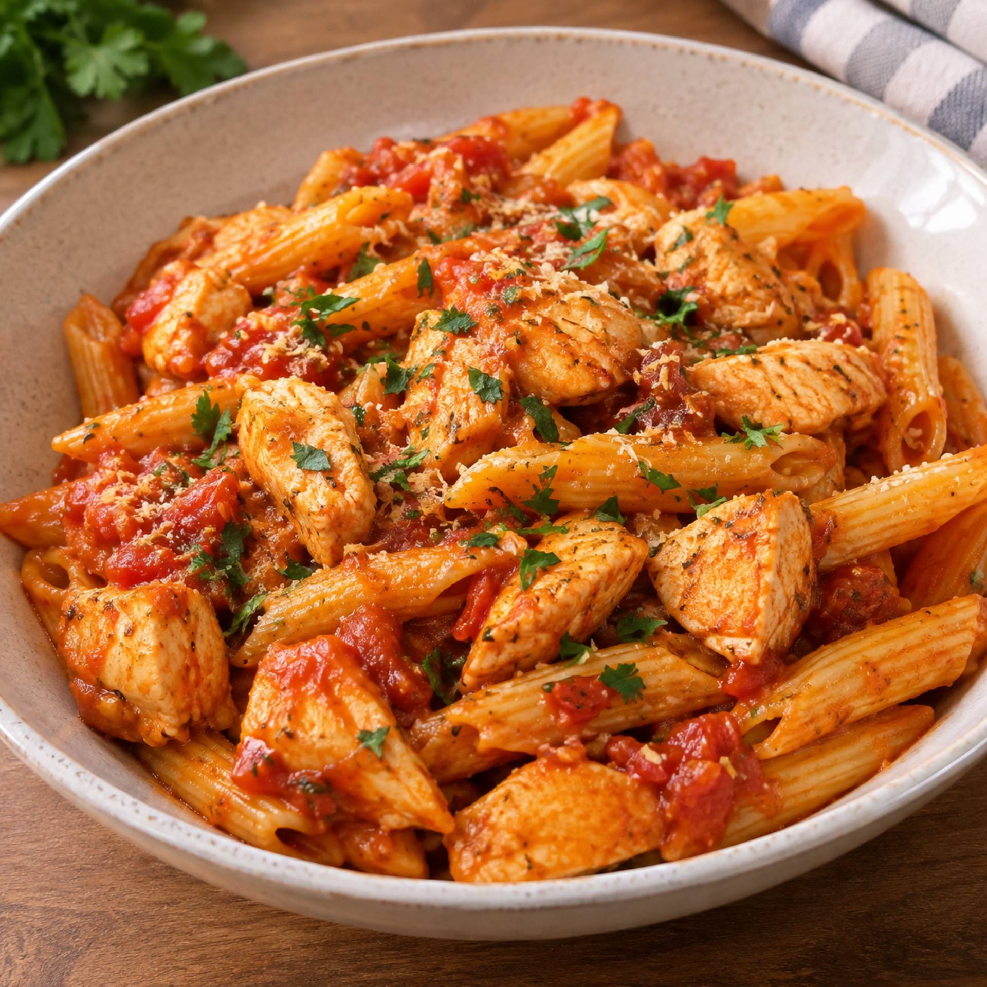 Penne au poulet de dafonsecav - Recette Cookeo Infinity Autostir | Moulinex