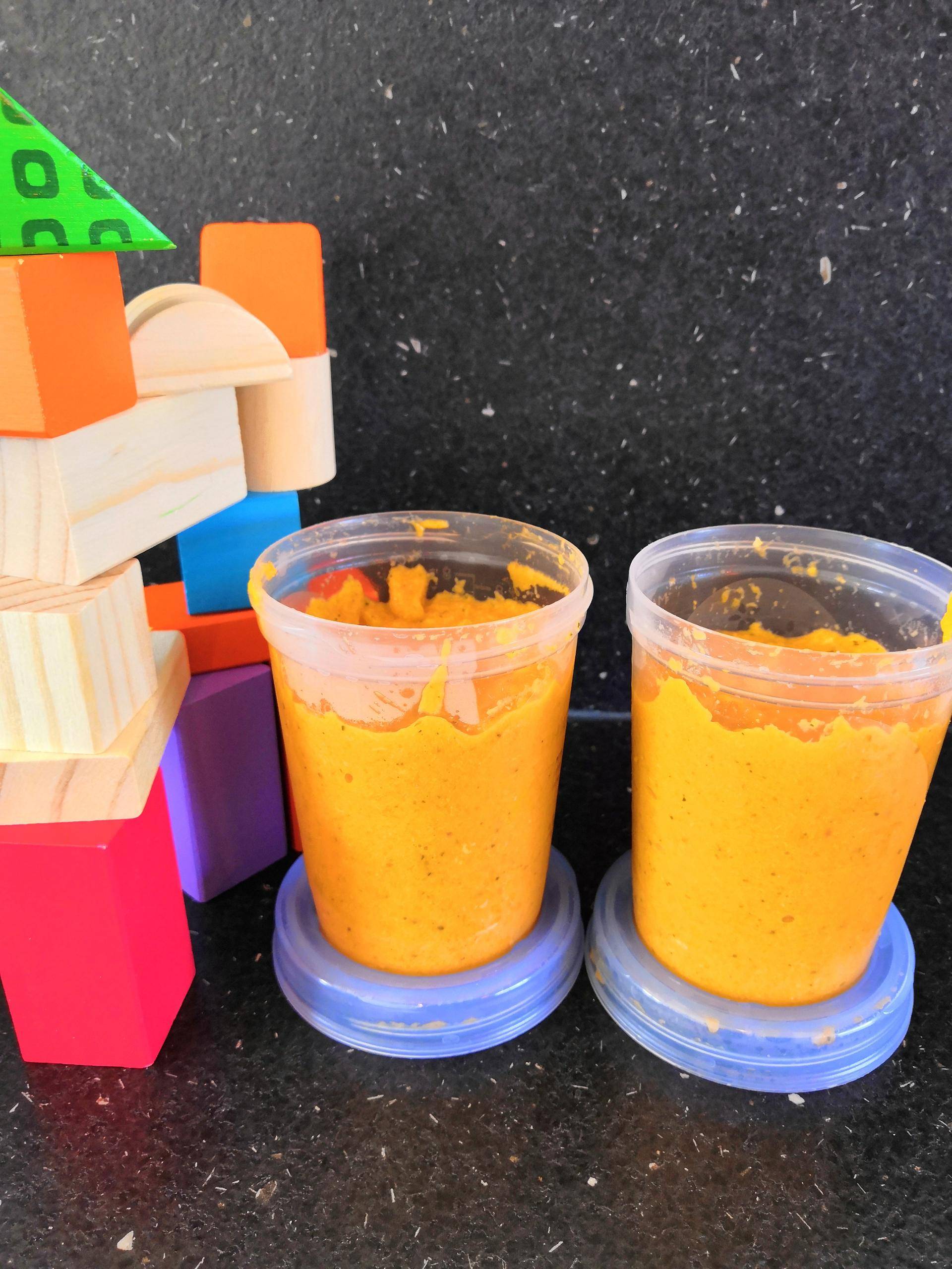 Pot bébé : Curry de porc, patate douce et carotte - Recette Cookeo | Moulinex