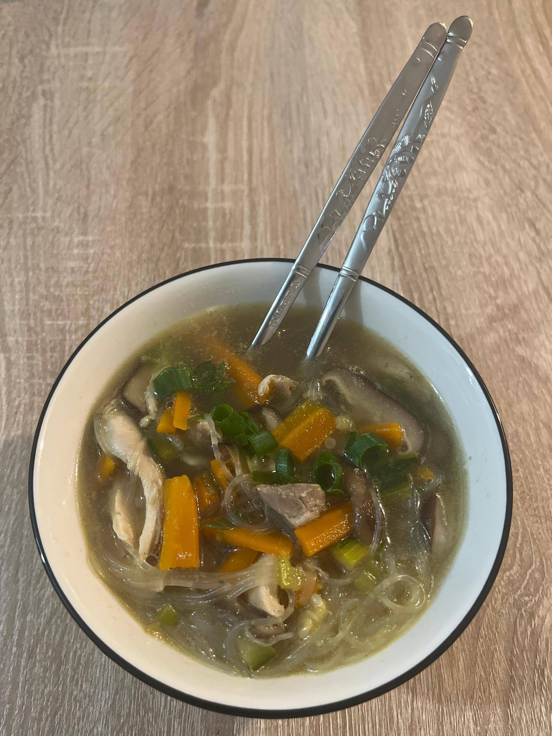 Soupe chinoise vermicelles - Recette Cookeo V3 | Moulinex