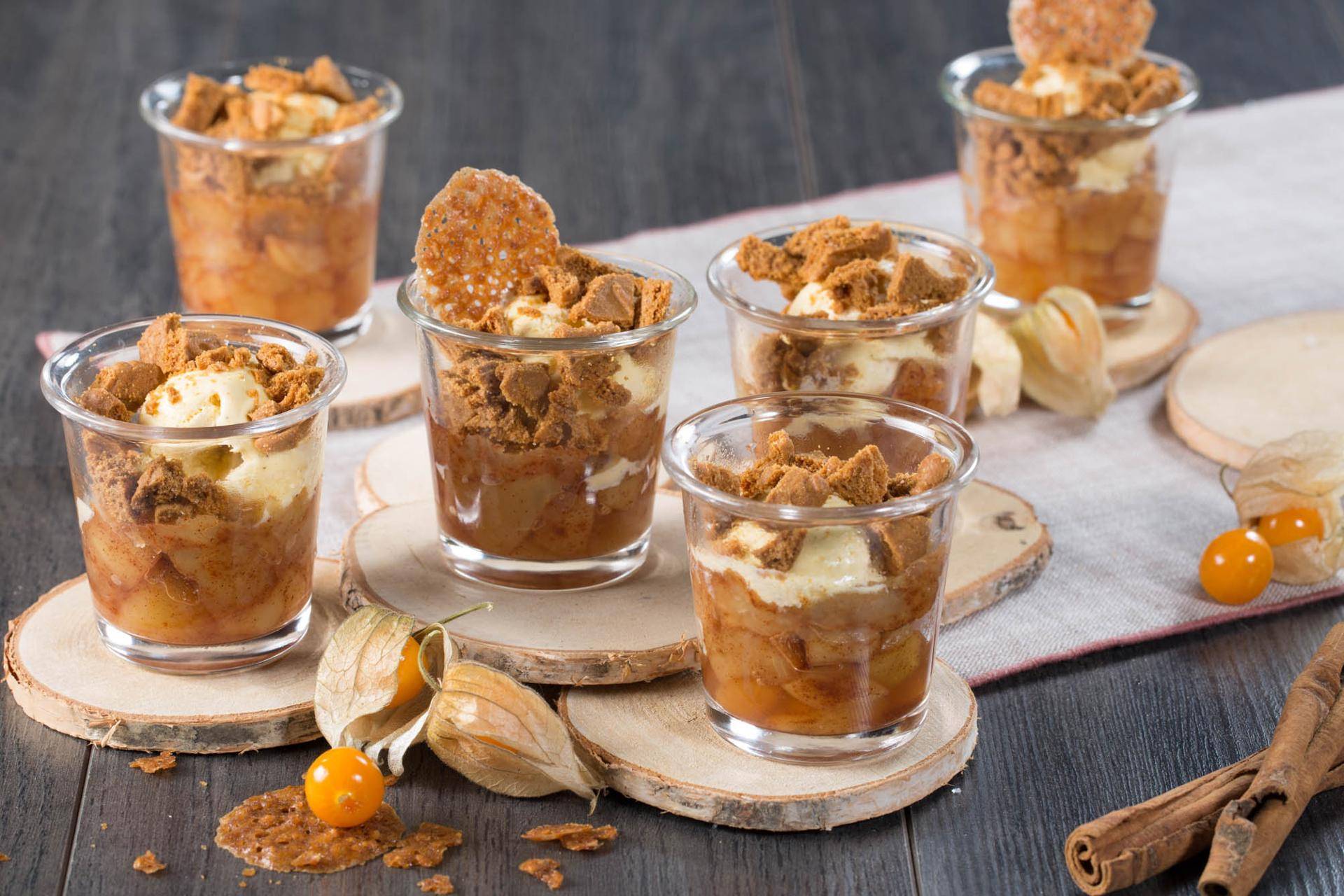 Warm-koude kaneelappeltjes - Recette Cookeo | Moulinex