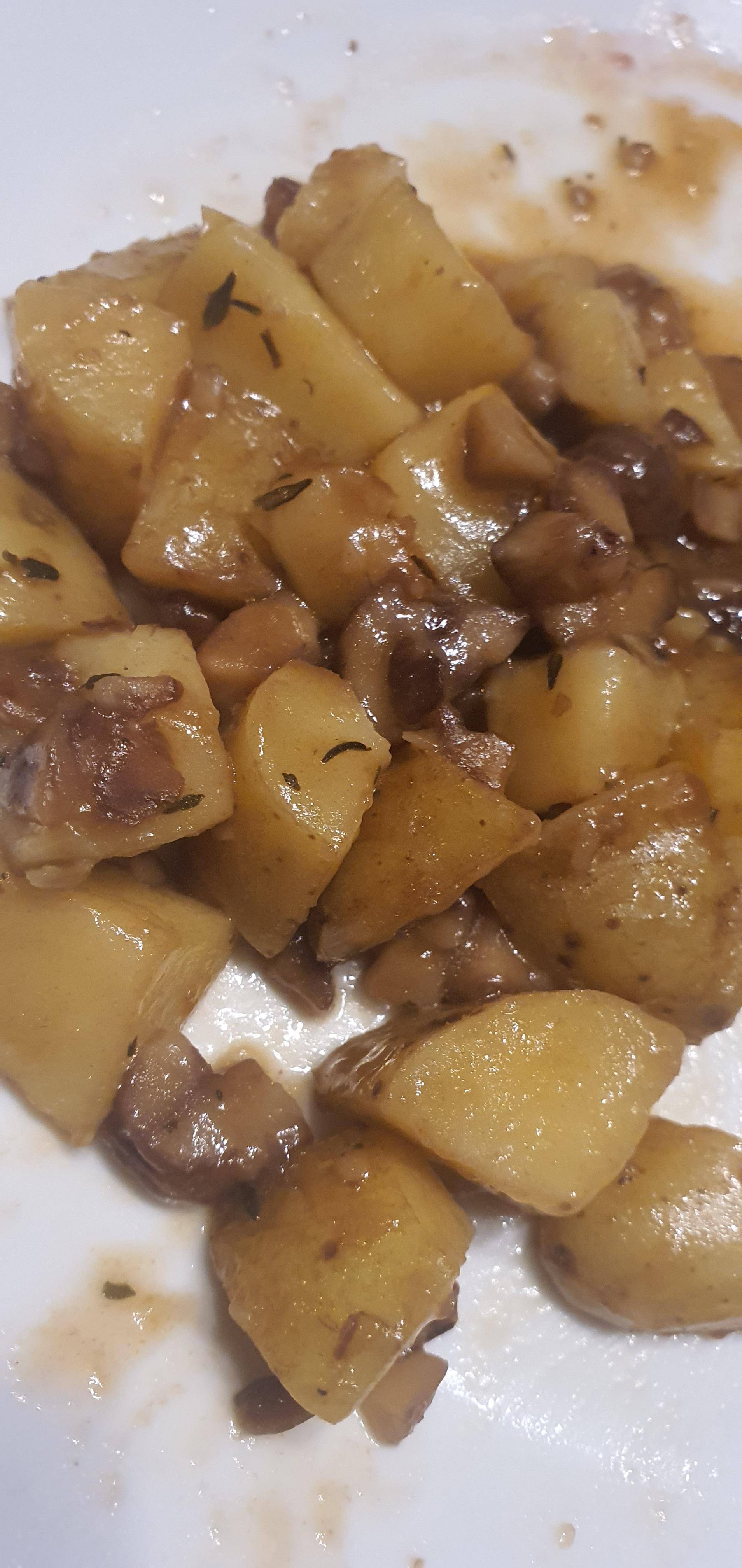 Pomme de terre aux marrons - Recette Cookeo | Moulinex
