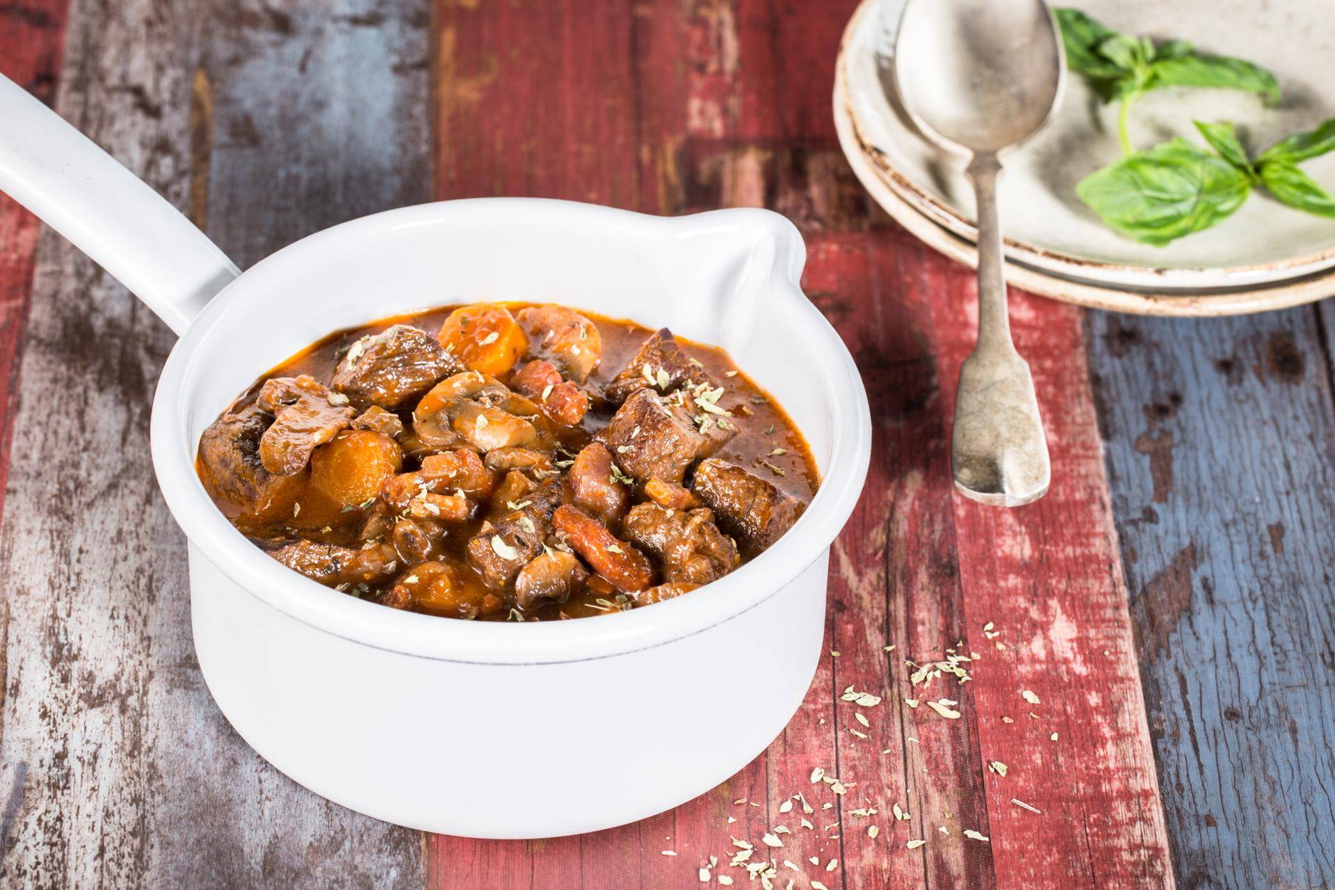 Bœuf bourguignon à l'italienne - Recette Cookeo | Moulinex