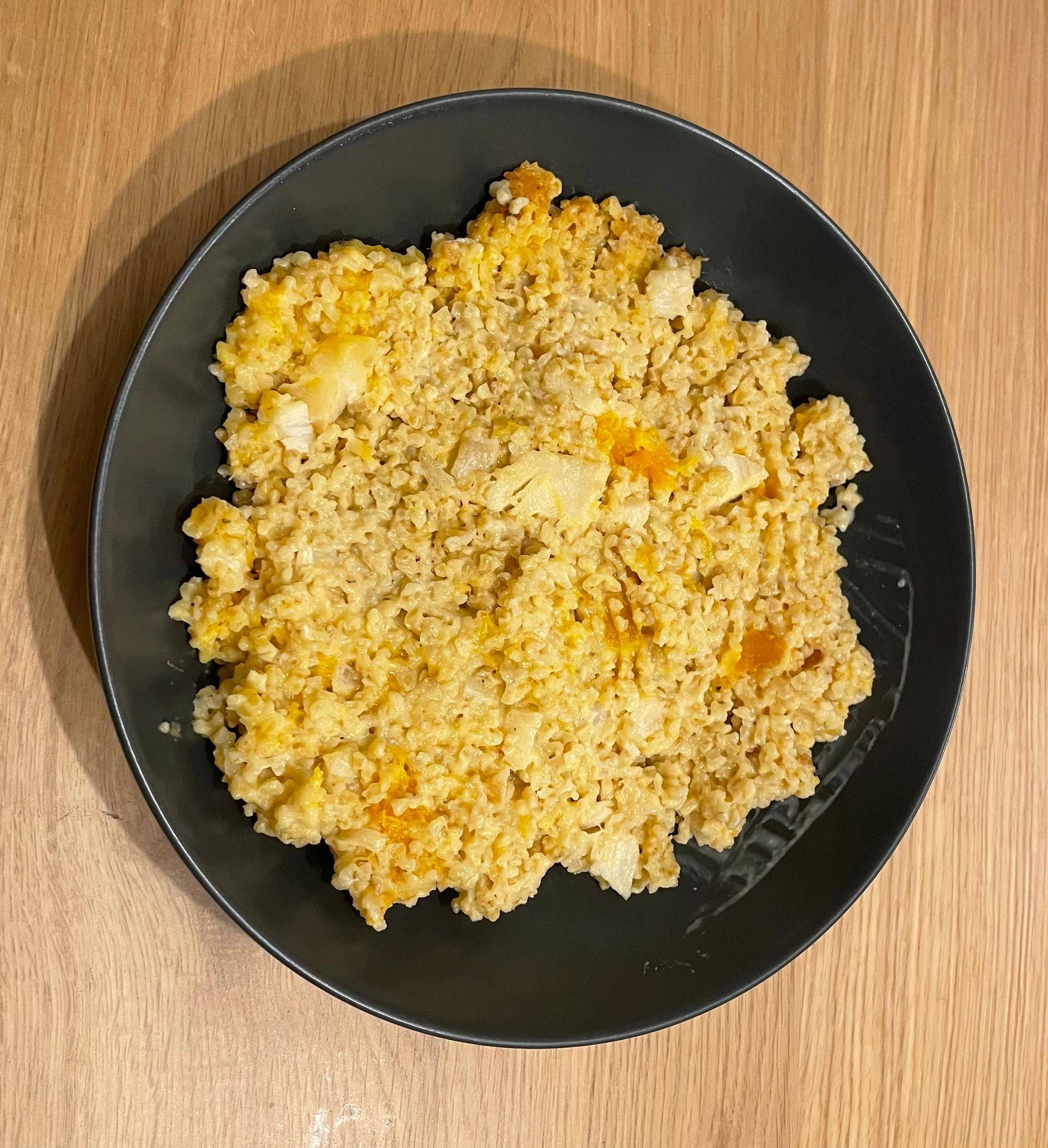 Boulgour au cabillaud et butternut - Recette Companion Connect XL | Moulinex