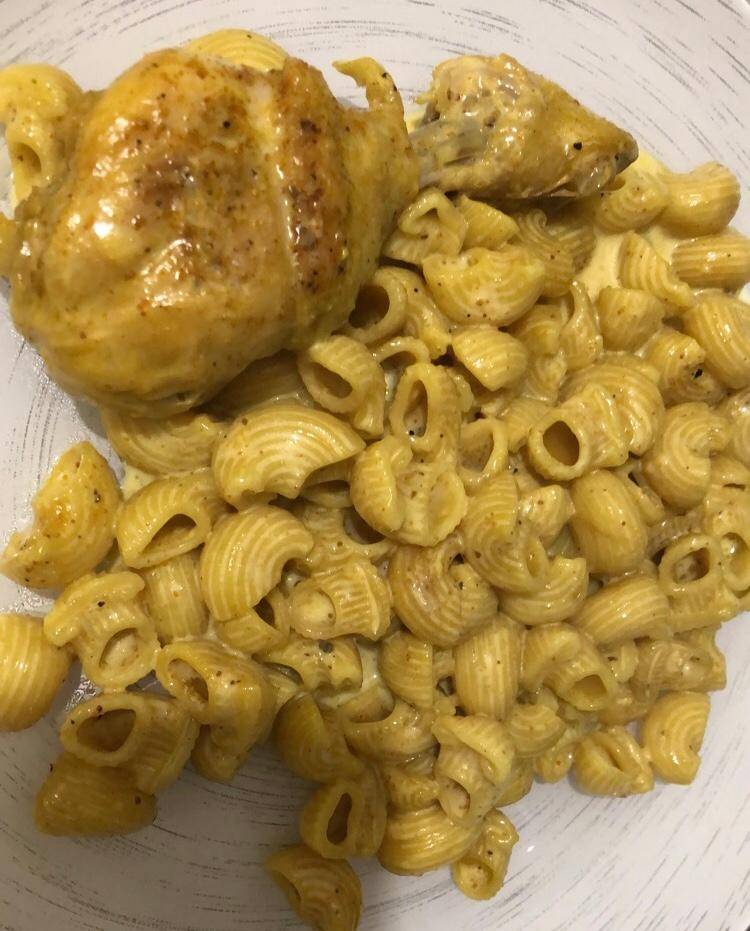 Pilon de poulet curry et pâtes - Recette Cookeo | Moulinex