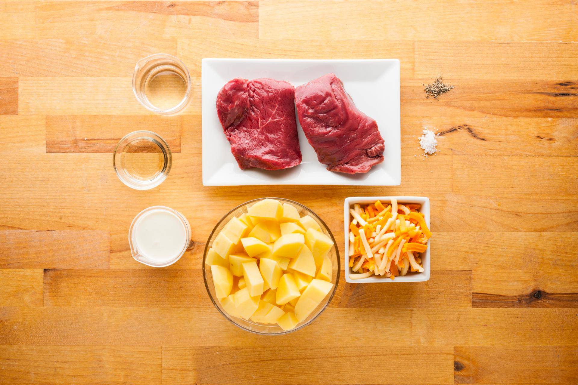 Bœuf - pommes de terre - Recette Cookeo | Moulinex