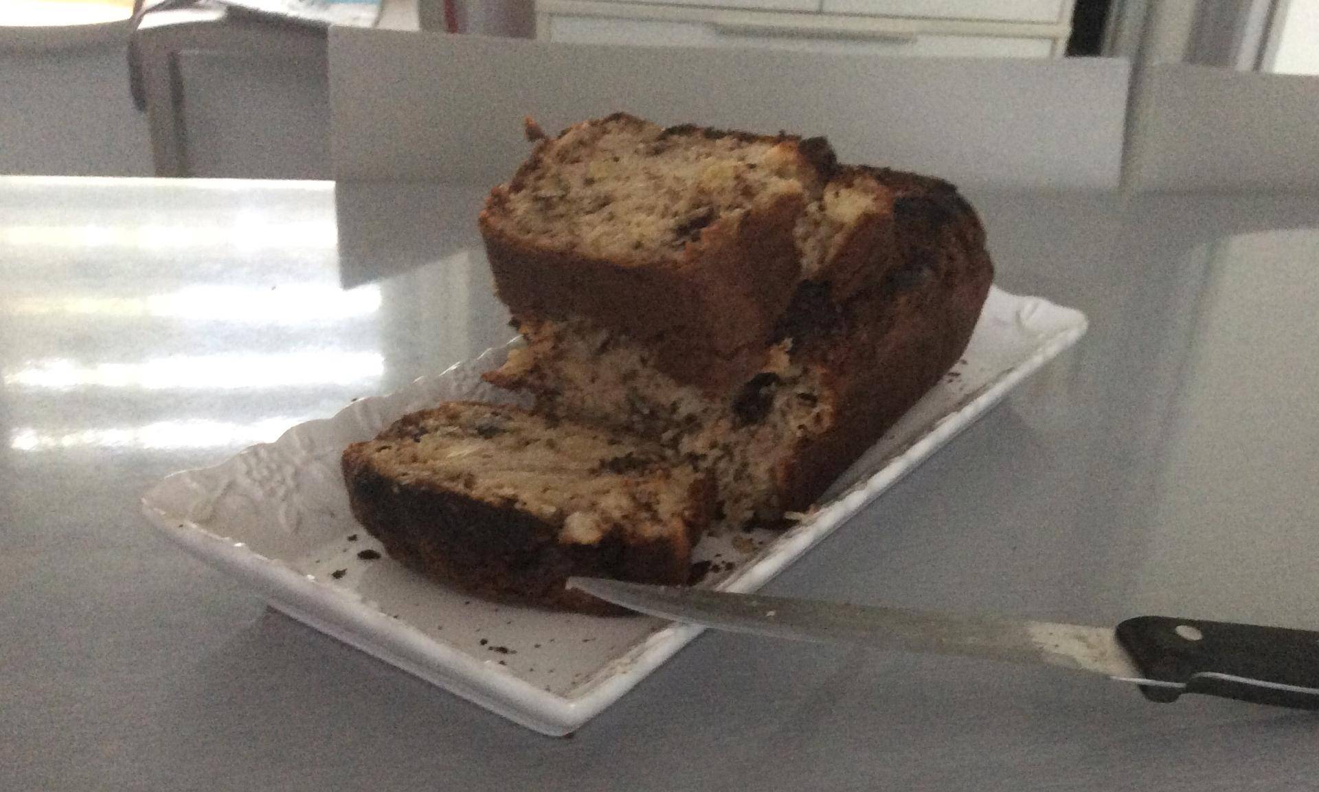 Cake végétarien roquefort et poires - Recette Companion Connect XL | Moulinex