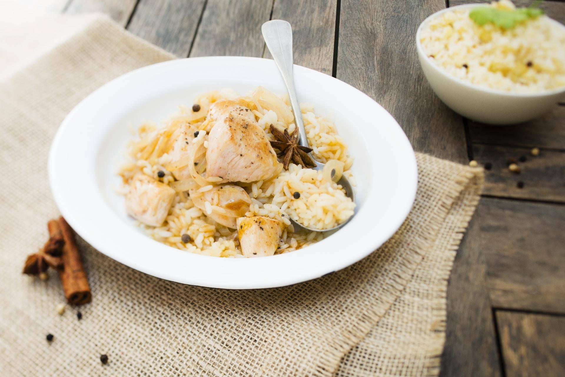 Riz indien au poulet - Recette Cookeo | Moulinex