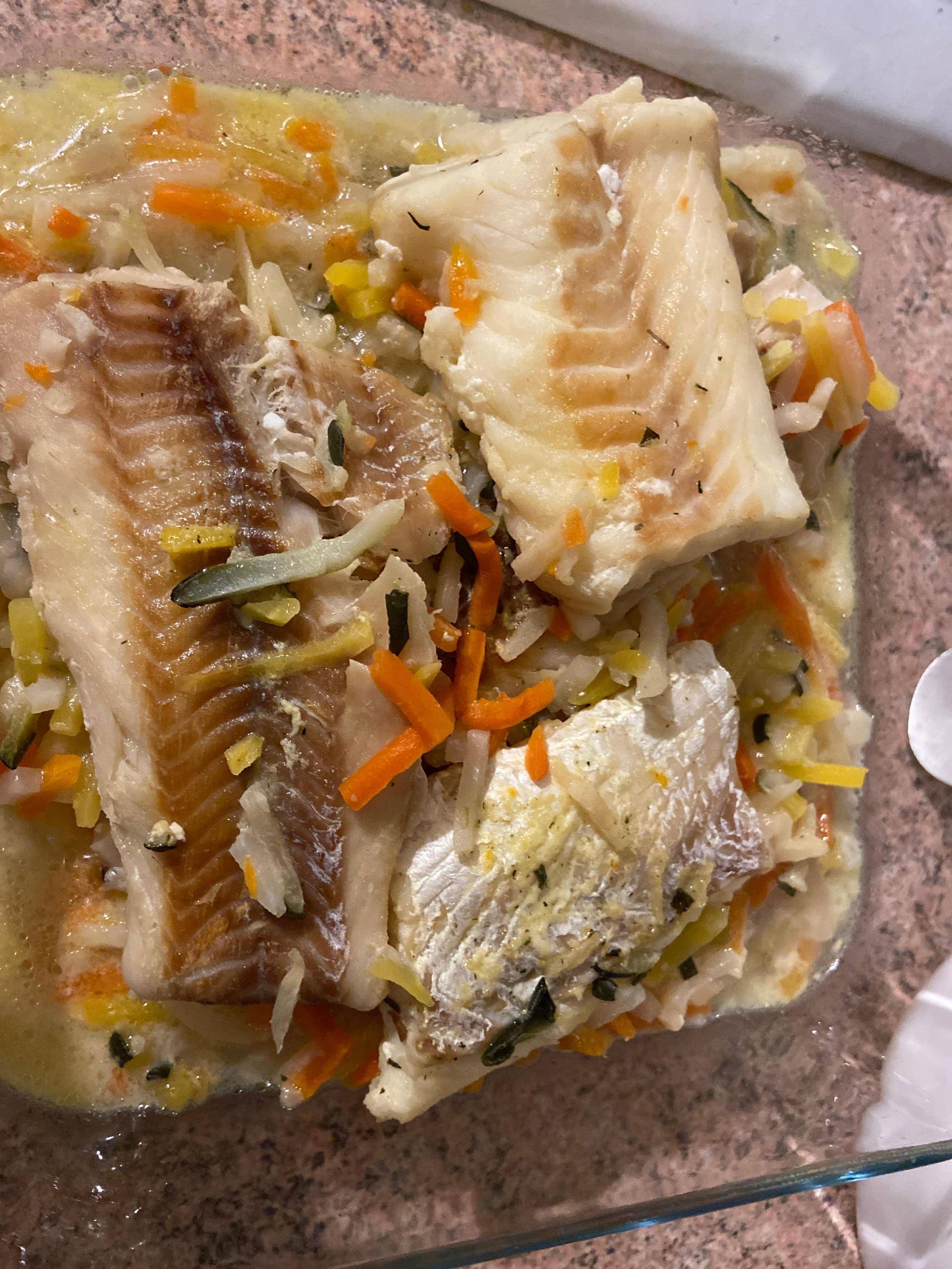 Poisson julienne de légumes - Recette Cookeo | Moulinex