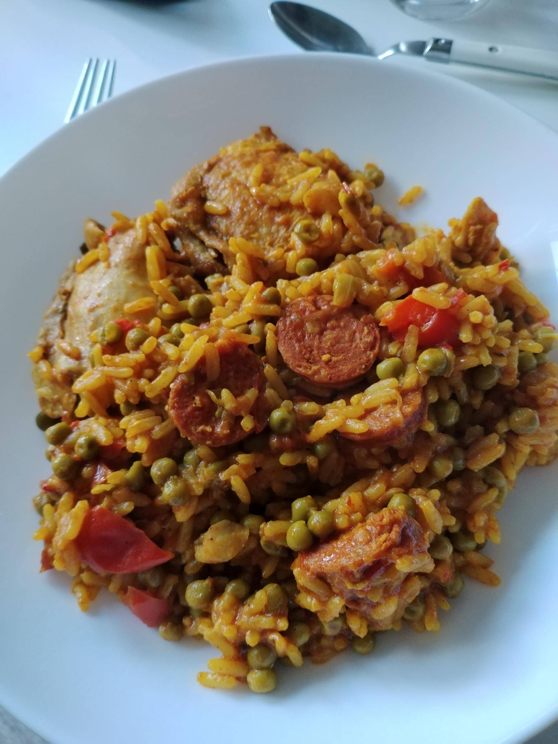 Paella sans fruits de mer - Recette Cookeo | Moulinex
