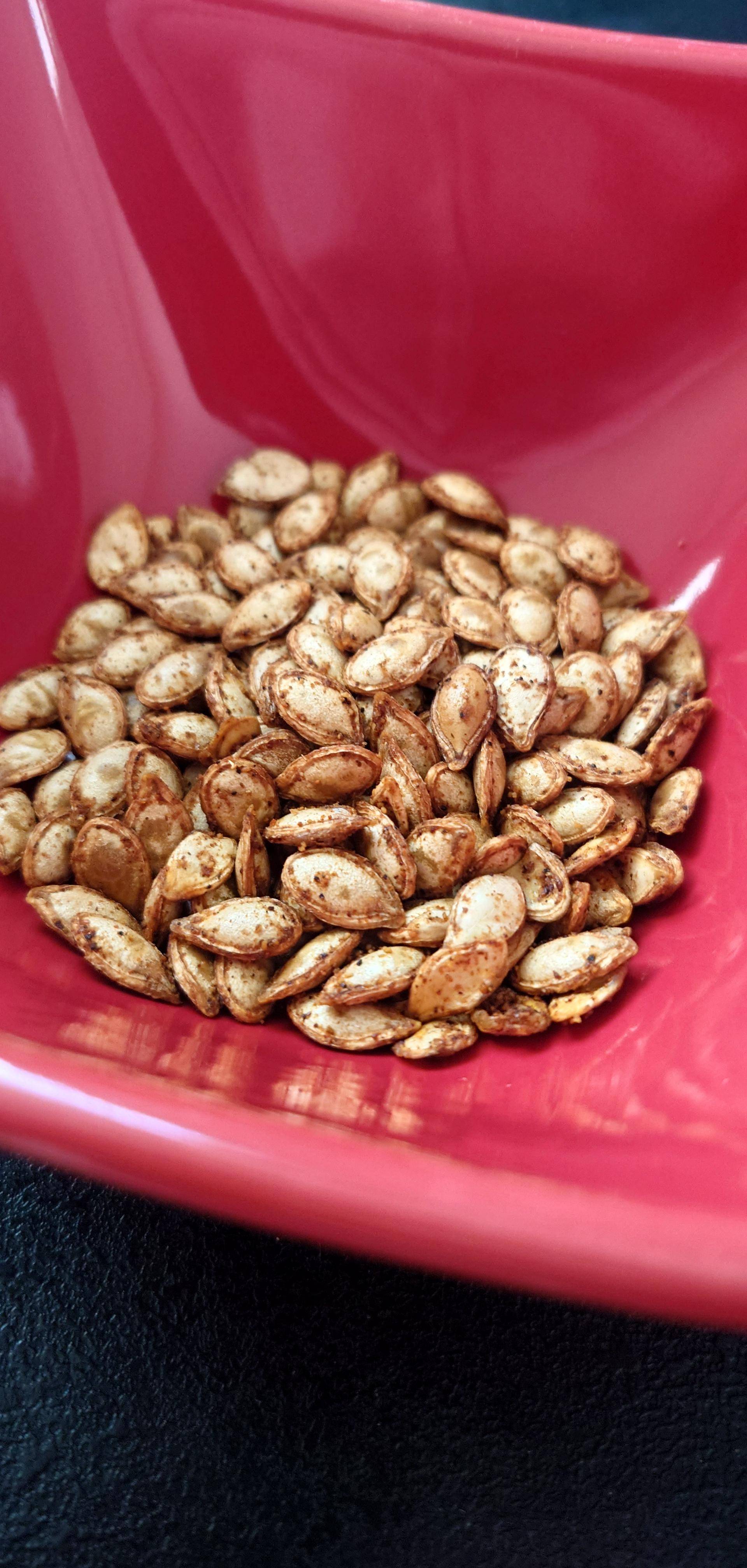 Graines de courge - Recette DUAL EASY FRY XXL | Moulinex