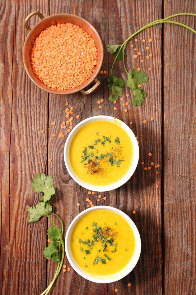 Velouté de lentilles et carottes au cumin - Recette Perfectmix Cook | Moulinex