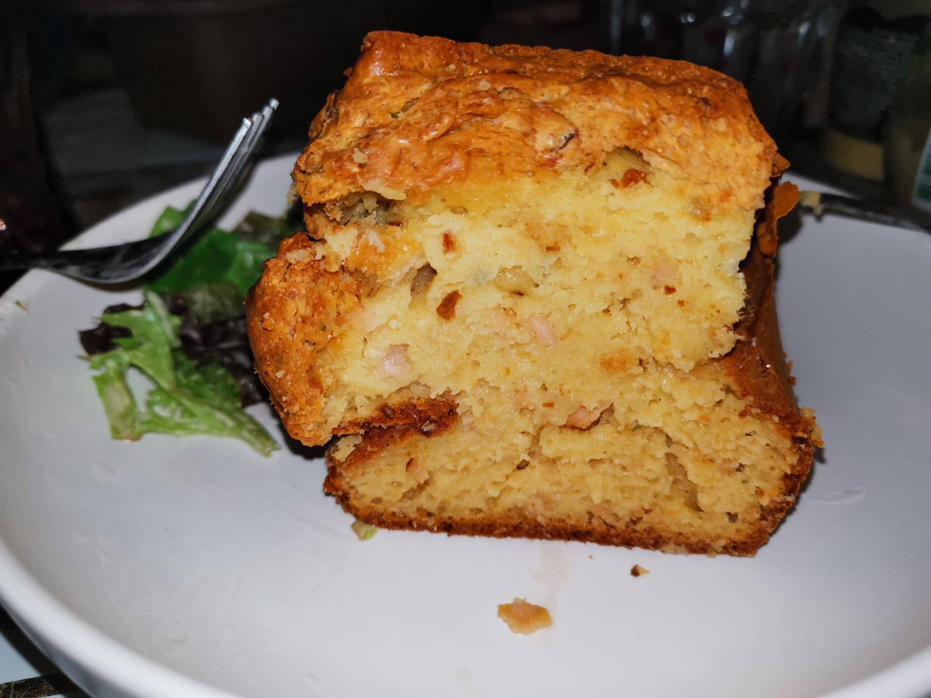 Cake au yaourt, jambon et vache qui rit - Recette Companion Connect XL | Moulinex