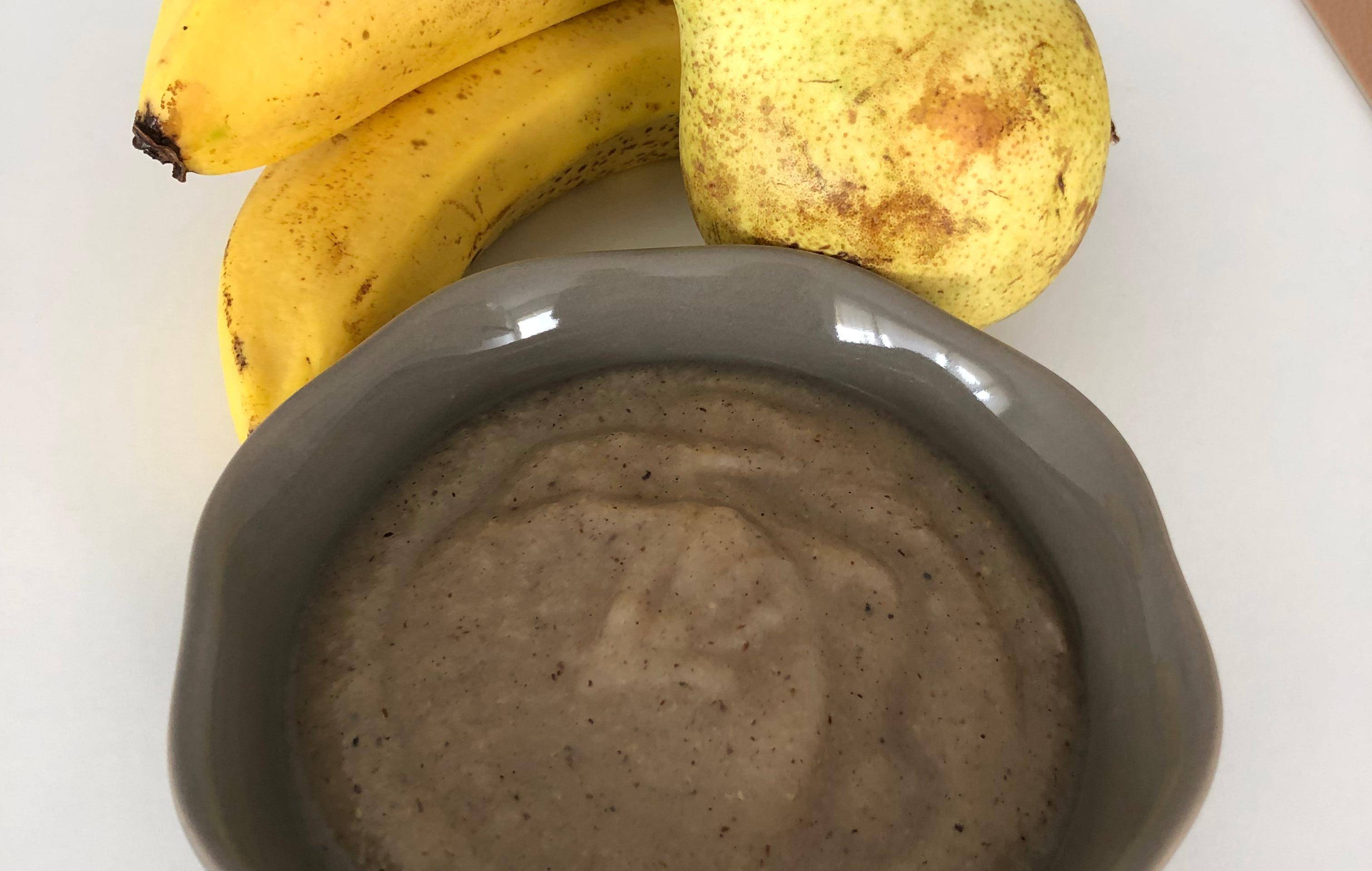 Compote poires-bananes et vanille - Recette Companion Connect XL | Moulinex