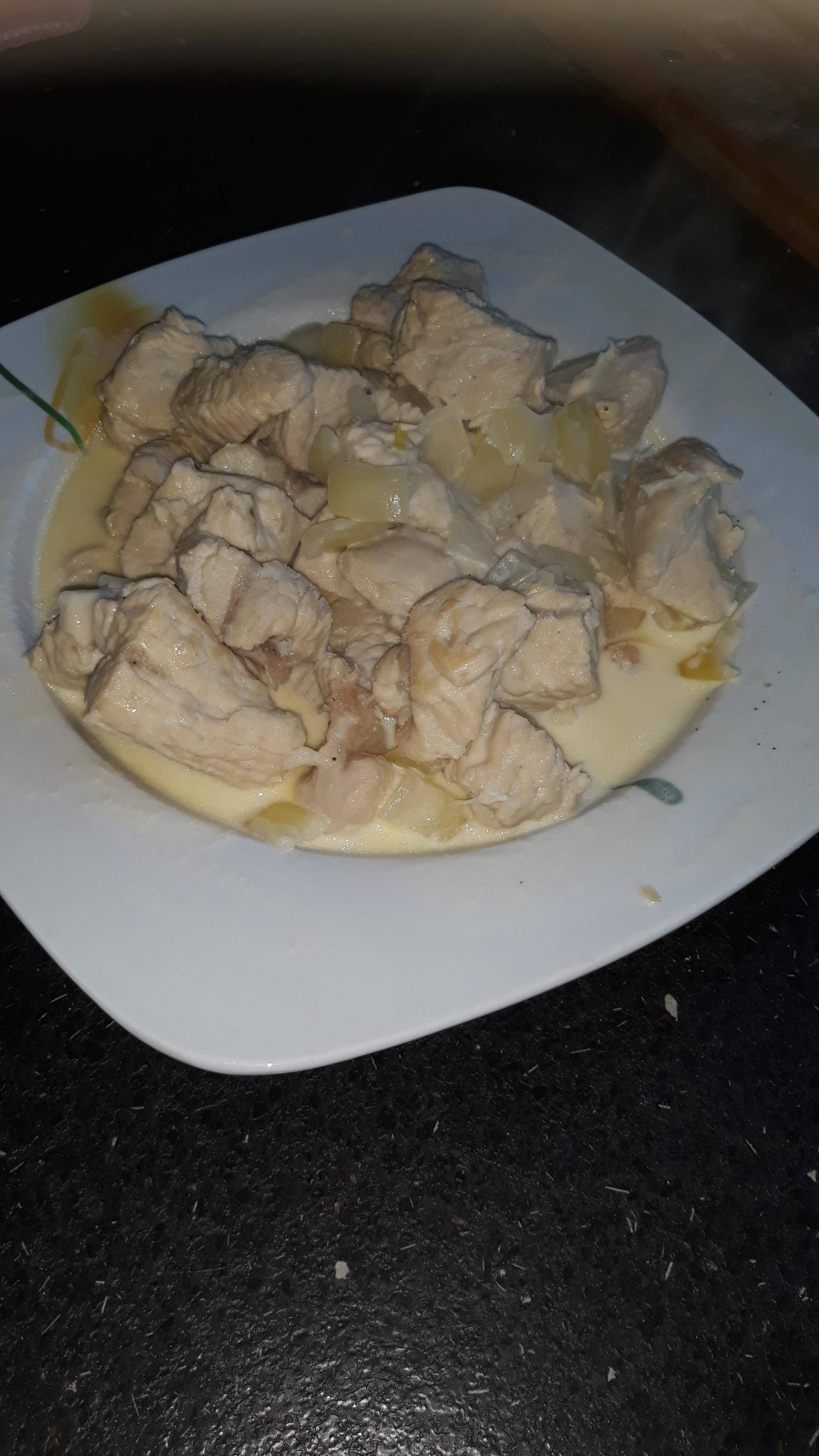 Filet de poulet à la crème - Recette Companion Connect | Moulinex