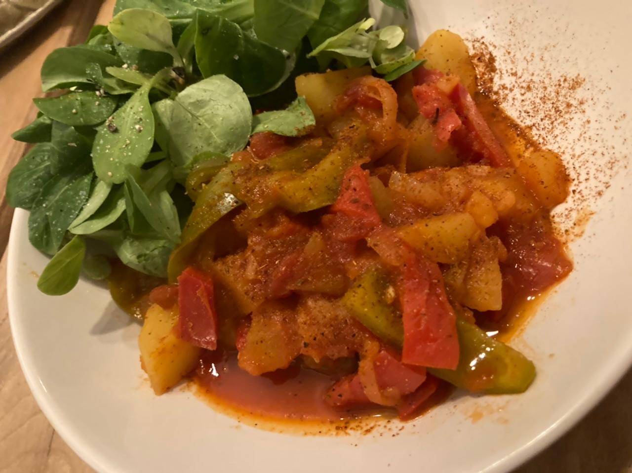 Pomme de terre et poivron au paprika. - Recette Cookeo V3 | Moulinex