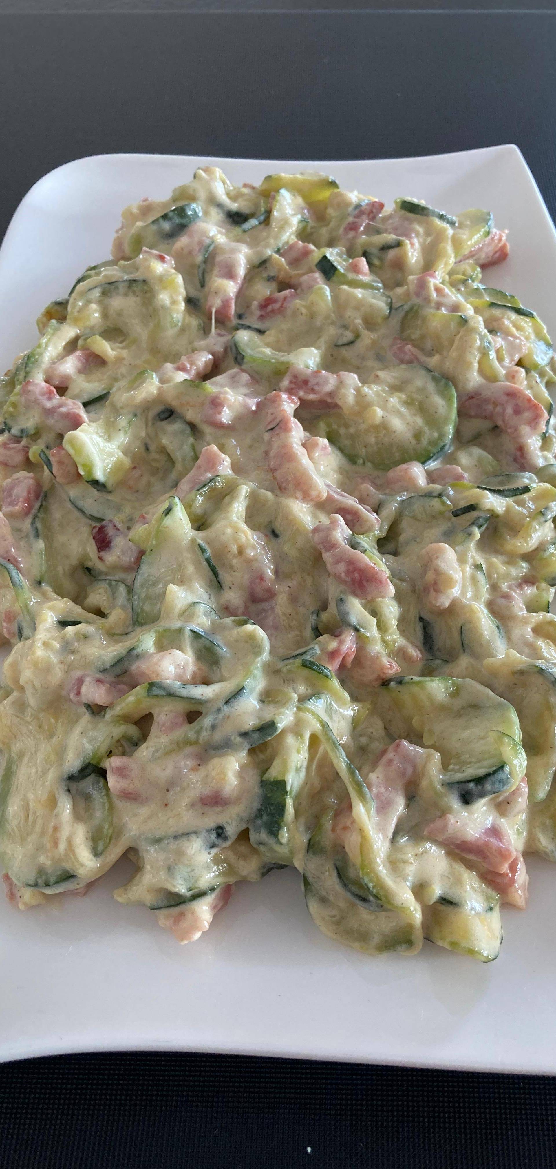 Courgettes aux lardons - Recette Cookeo V3 | Moulinex