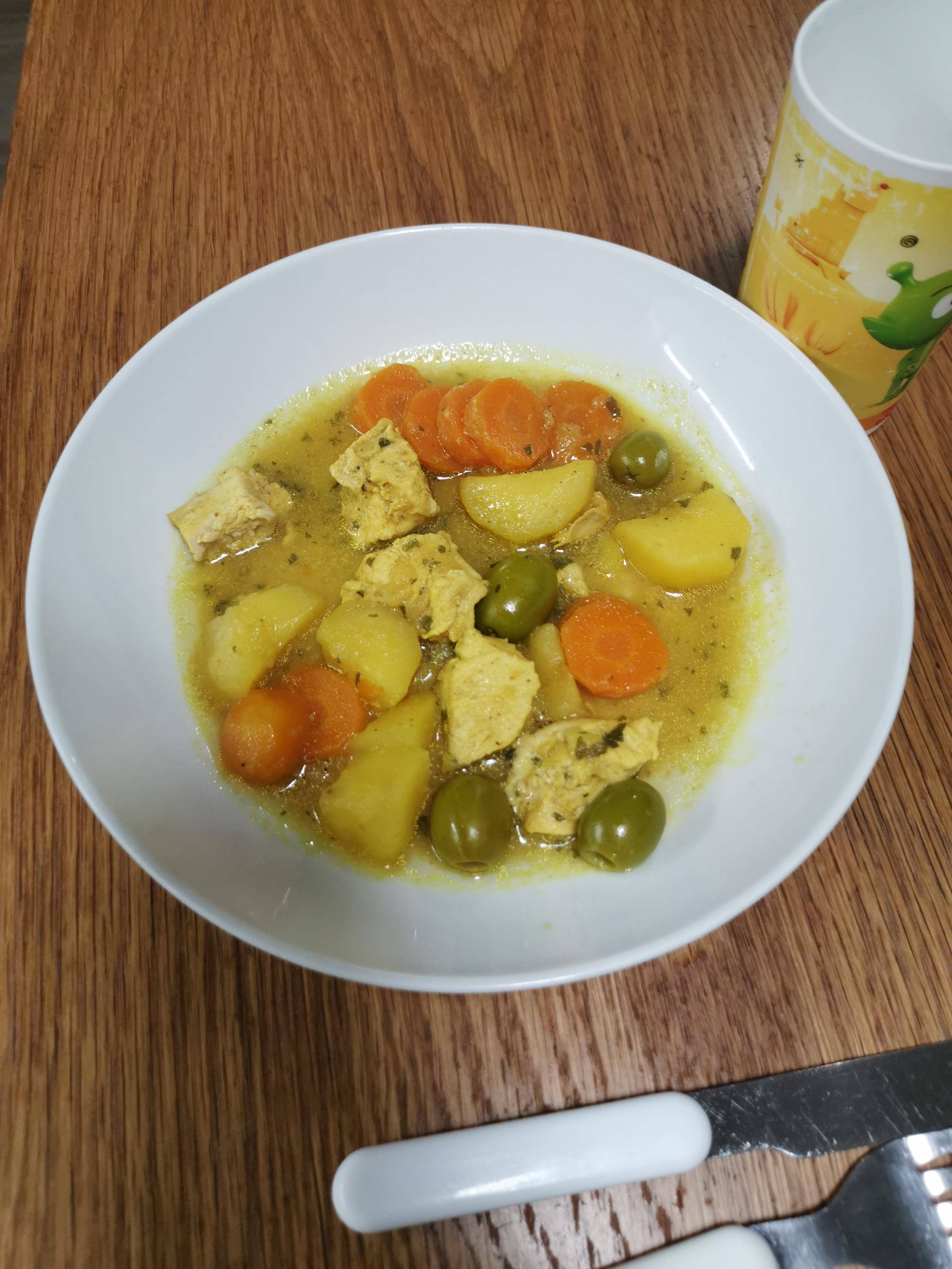 Poulet pomme de terre olive - Recette Cookeo V3 | Moulinex