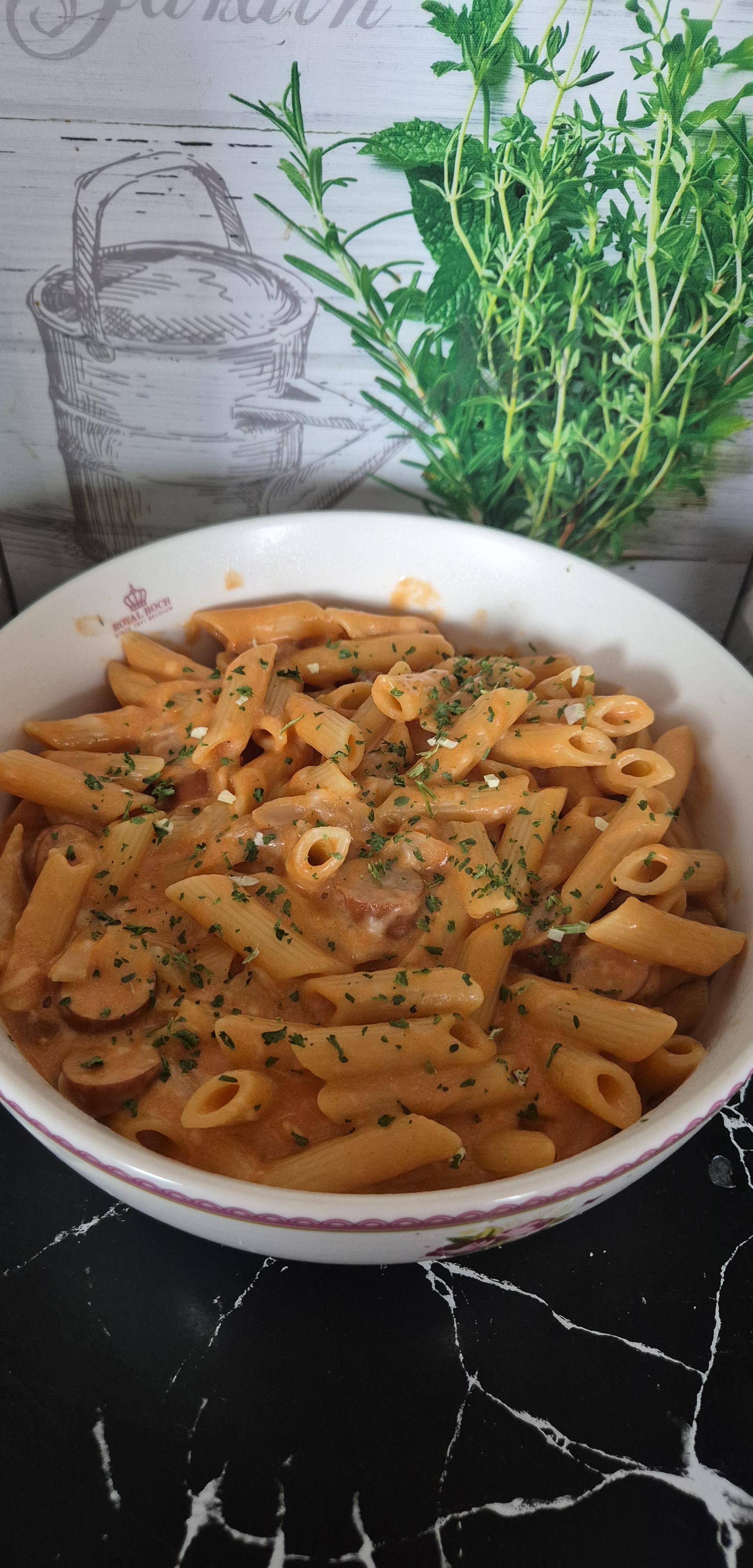 One pat pasta Knacki au Cookeo infinity - Recette Cookeo Infinity Autostir | Moulinex