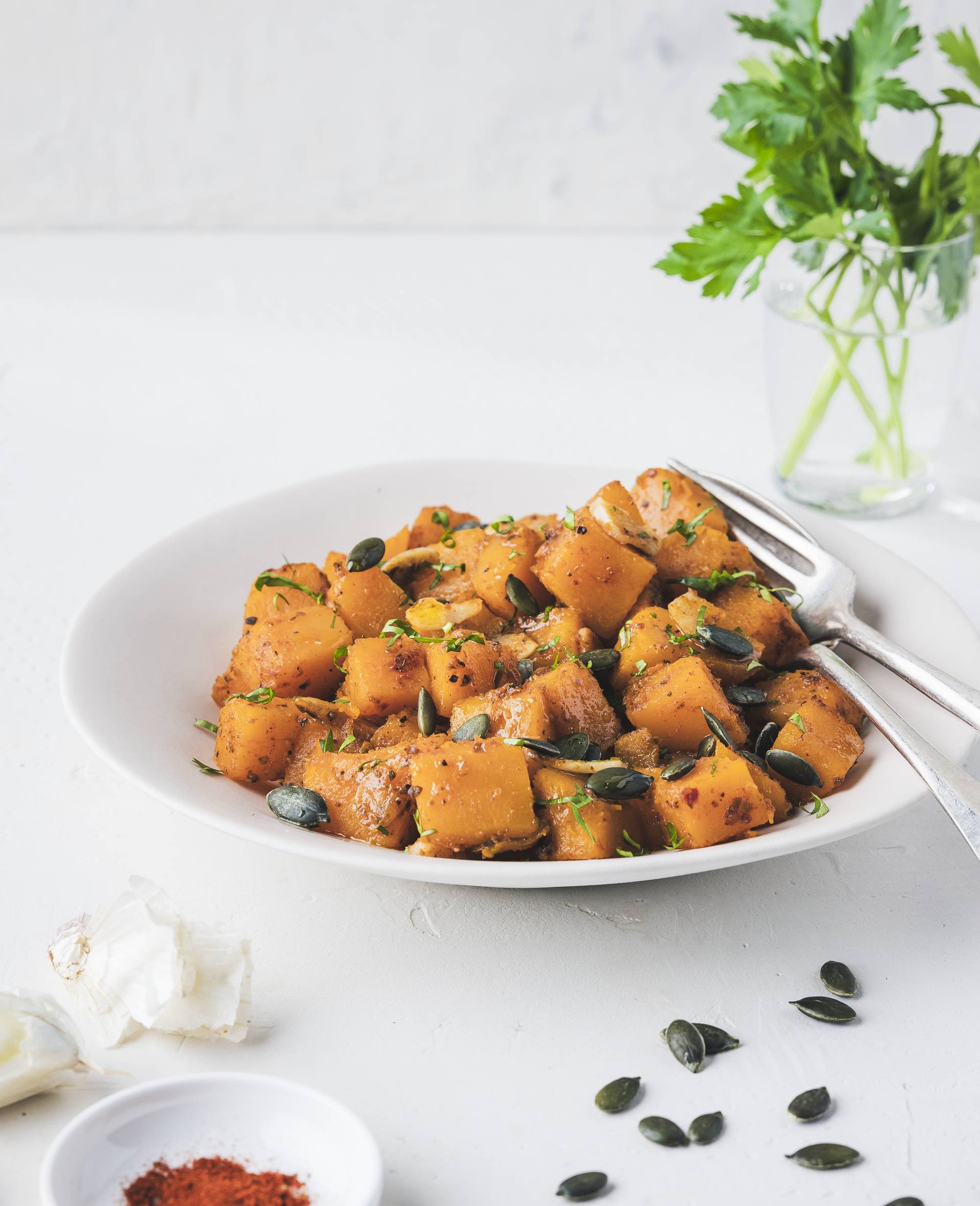 Butternut met look en kruiden - Recette Cookeo 9in1 | Moulinex