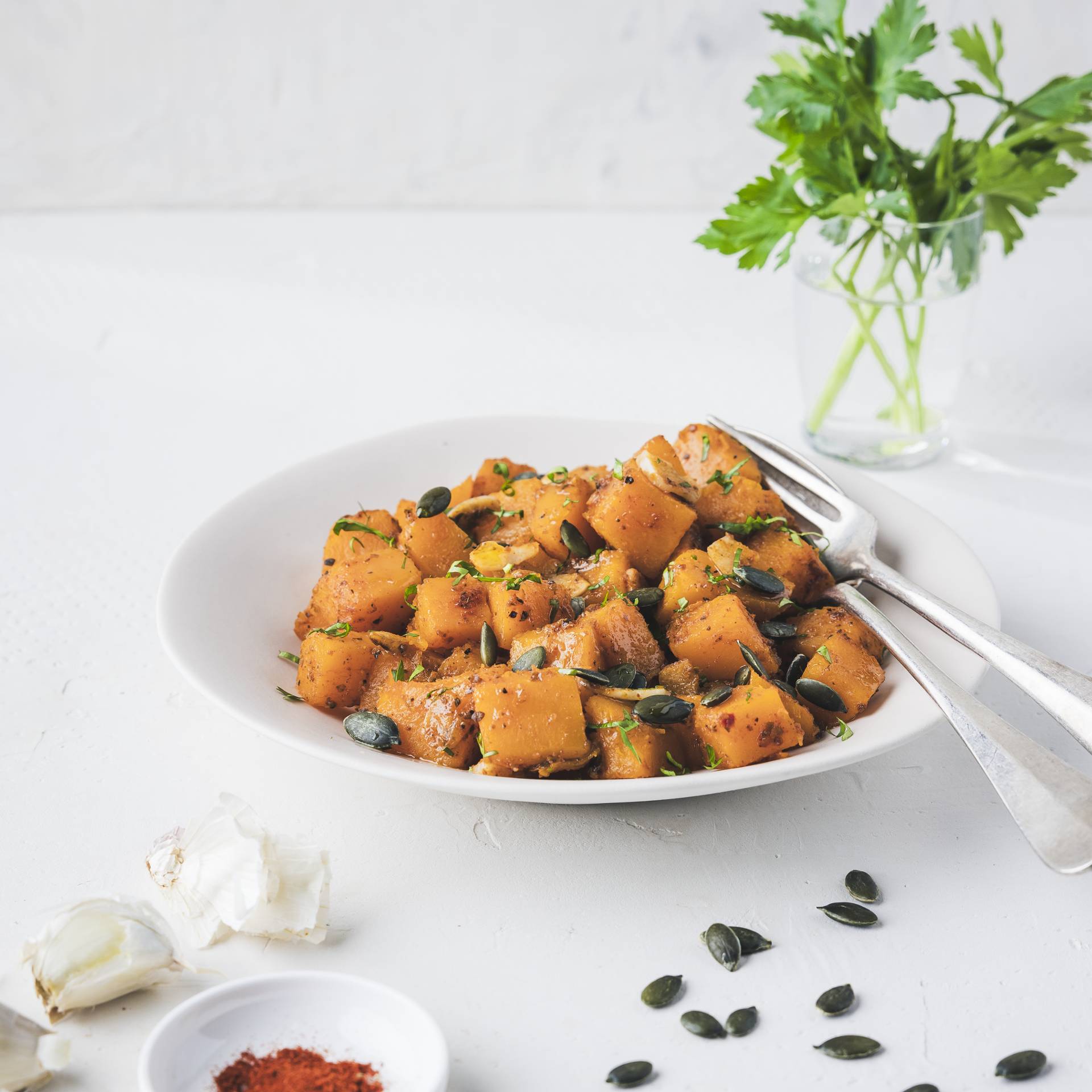 Butternut met look en kruiden - Recette Cookeo 9in1 | Moulinex