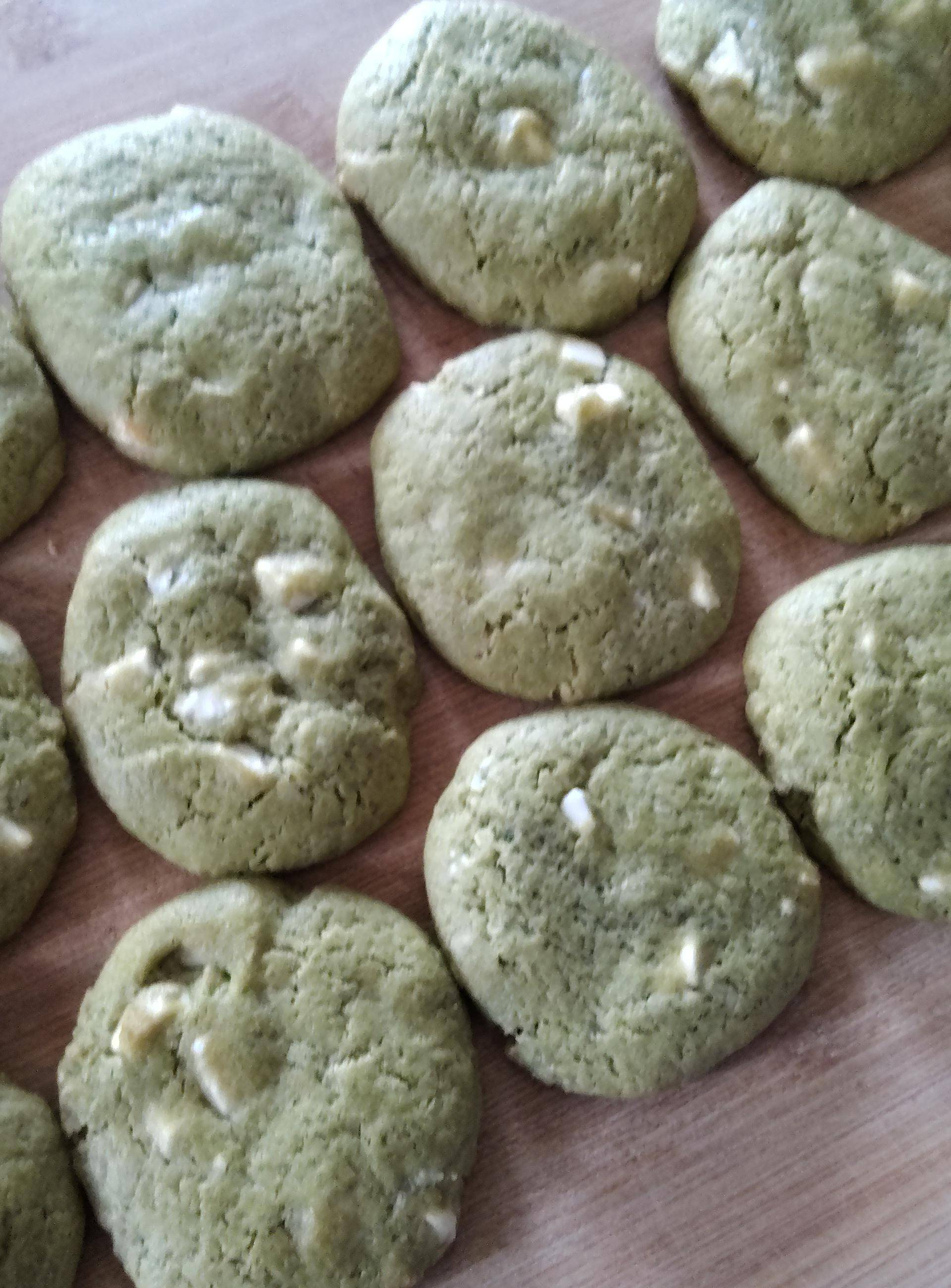 Cookies au matcha et chocolat blanc - Recette Companion Connect XL | Moulinex