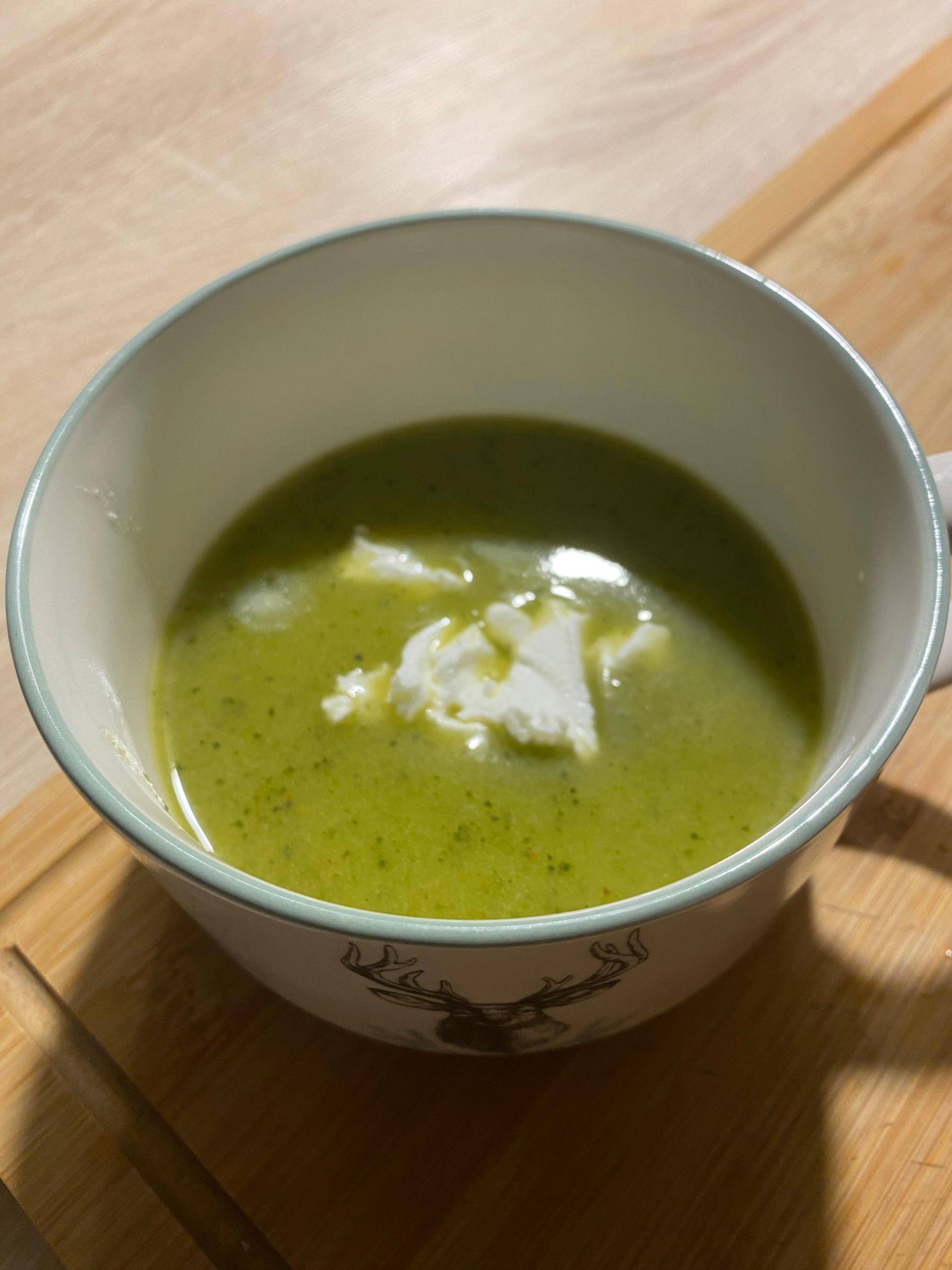 Soupe Courgette chèvre - Recette Companion Connect XL | Moulinex