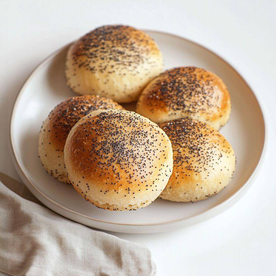 Buns au pavot - Recette Kitchen Machines Touch/Touch + | Moulinex