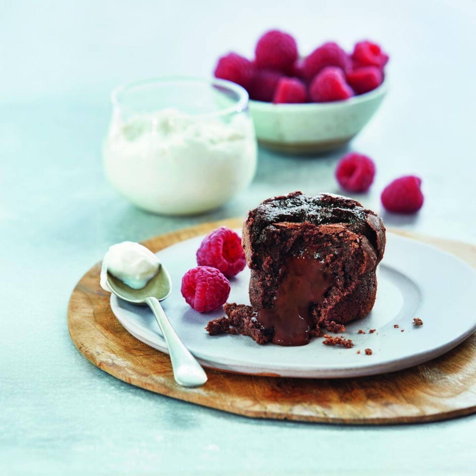 Cœur coulant au chocolat - Recette BAKE PARTNER | Moulinex