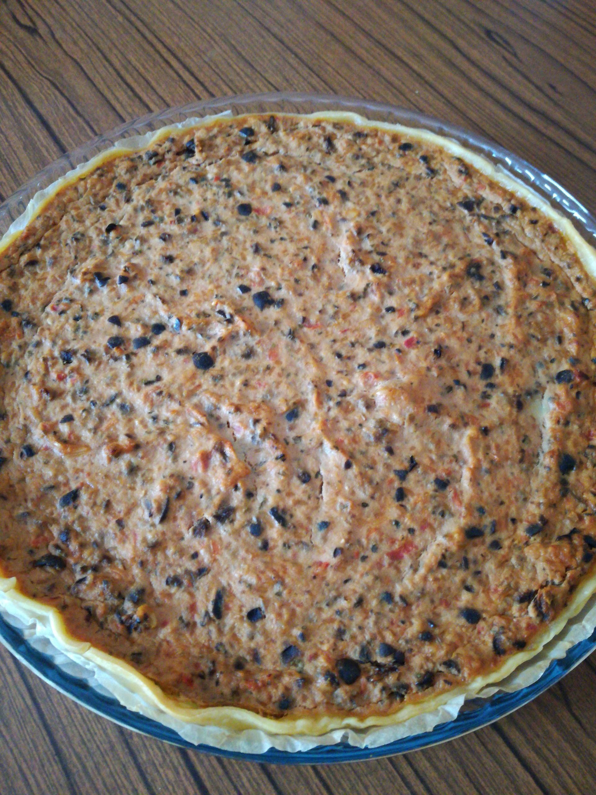 Tarte au thon et aux tomates - Recette Companion XL | Moulinex