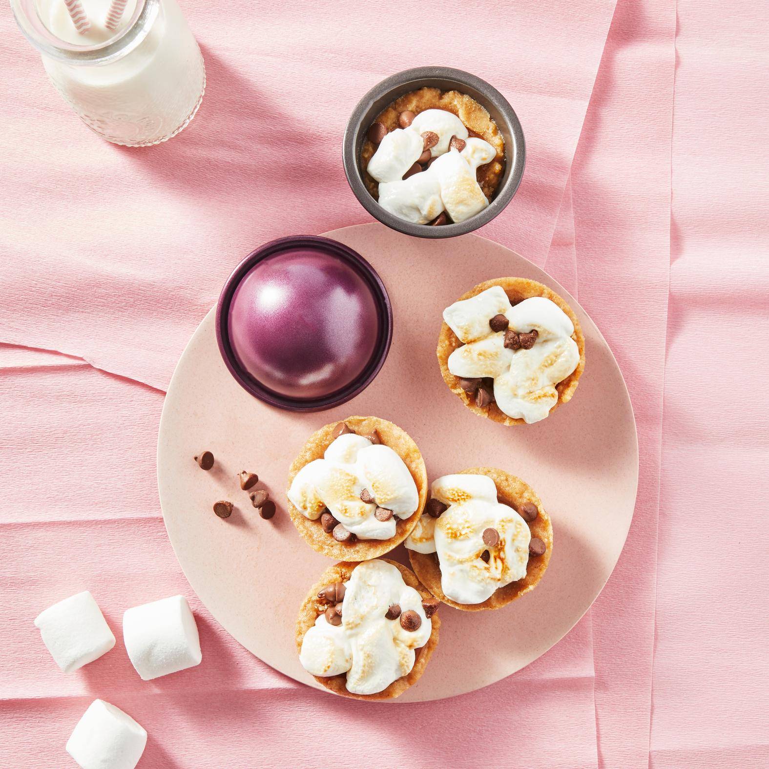 S'mores cups - Recette Cake Factory | Moulinex