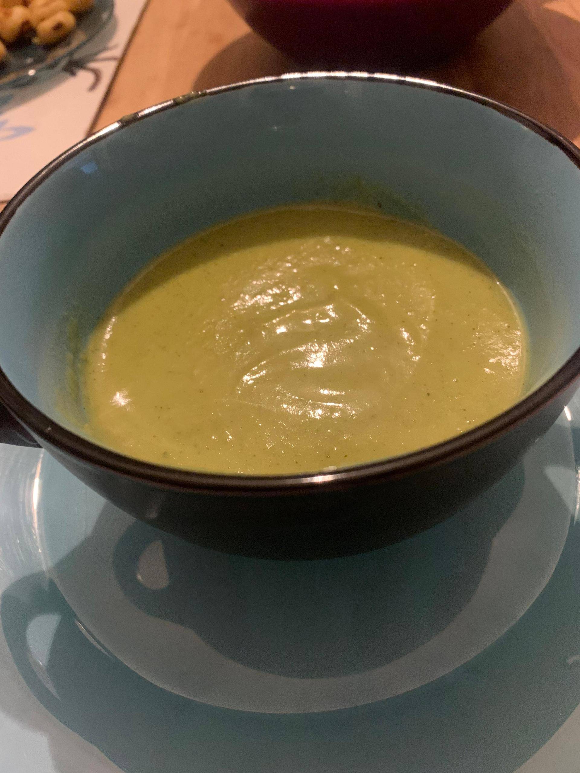 Soupe courgettes-petits pois - Recette Companion Connect | Moulinex
