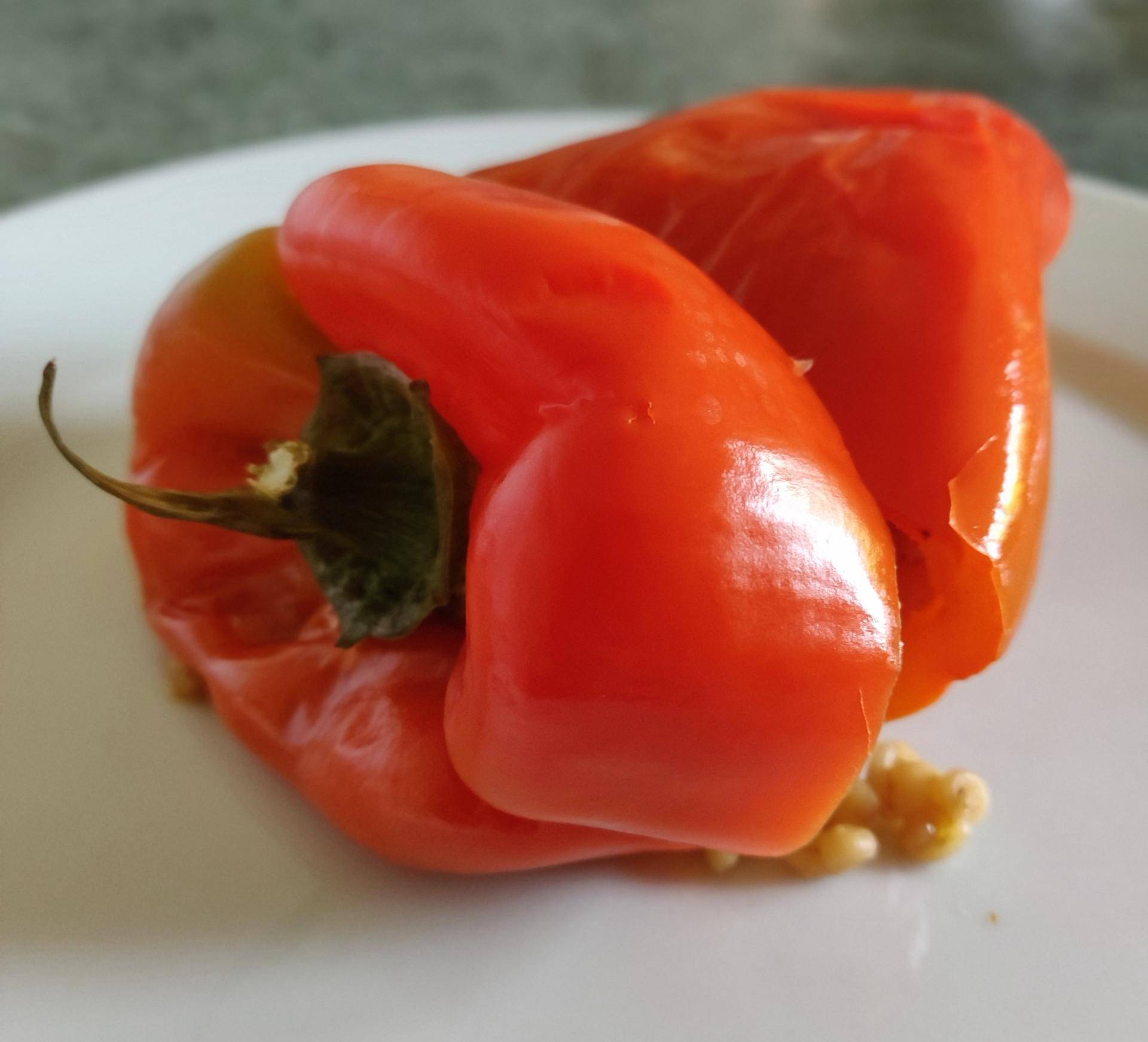 POIVRONS FARCIS A LA GRECQUE - Recette Cookeo V3 | Moulinex