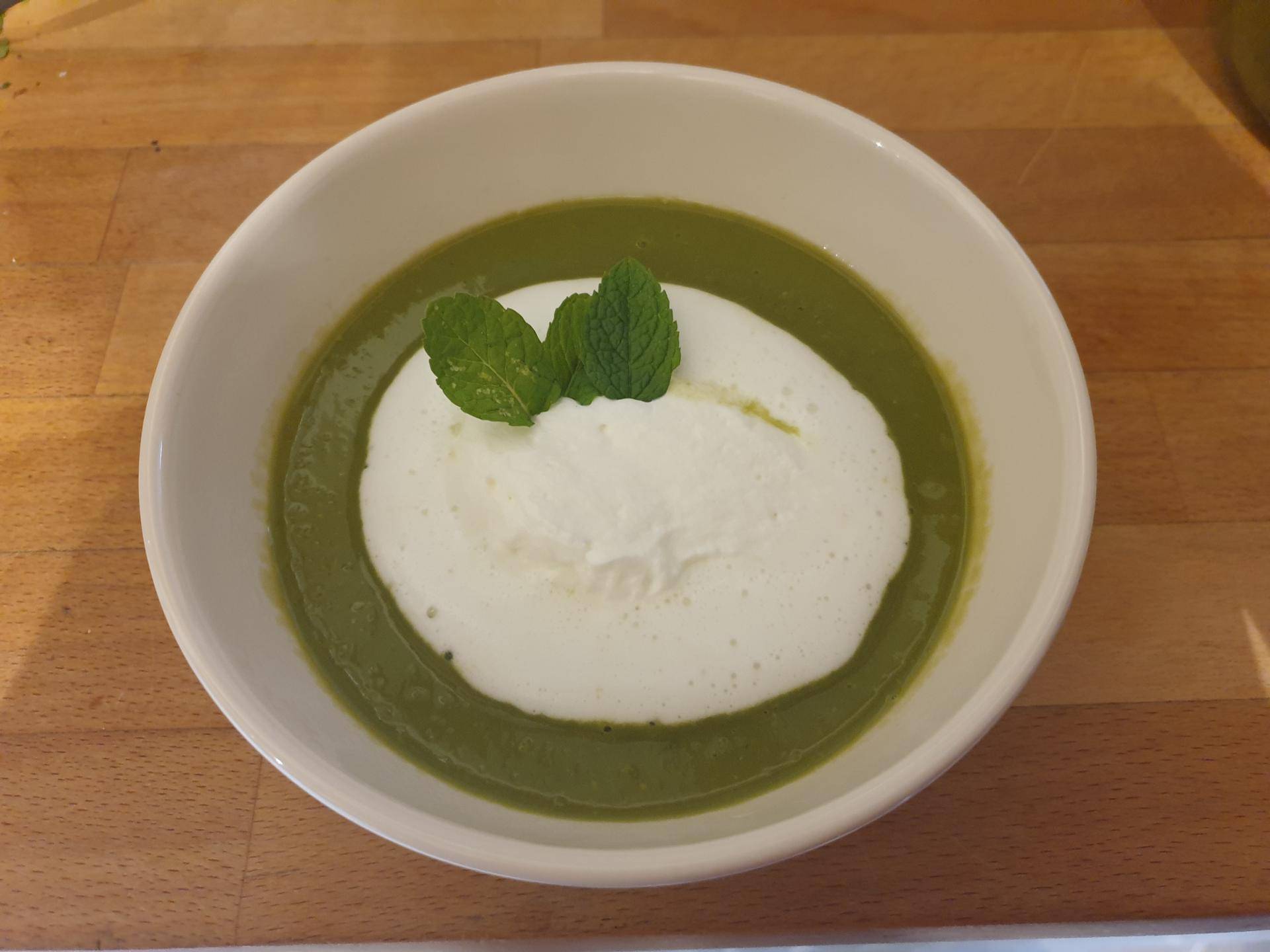 Soupe petits pois menthe - Recette Cookeo | Moulinex