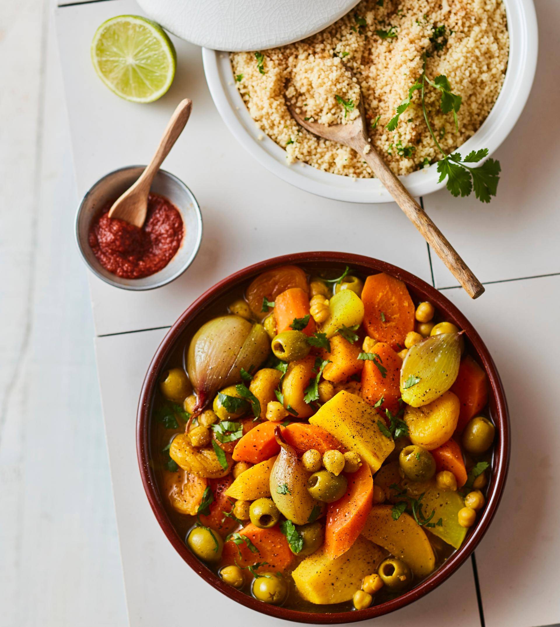 Tajine de légumes - Recette Cook'in One | Moulinex