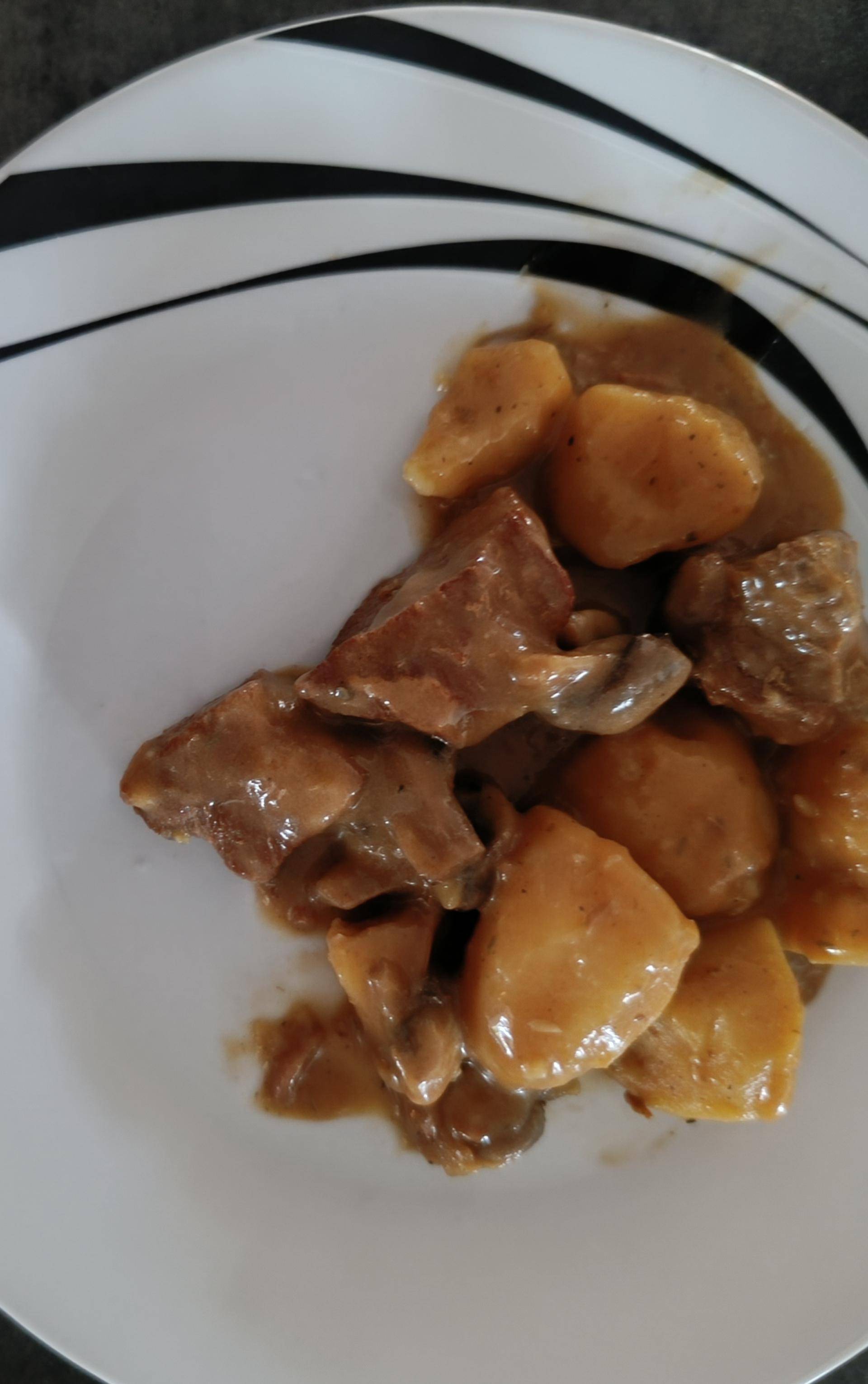 Ragout de veau aux champignons et pommes de terre - Recette Cookeo Infinity Autostir | Moulinex