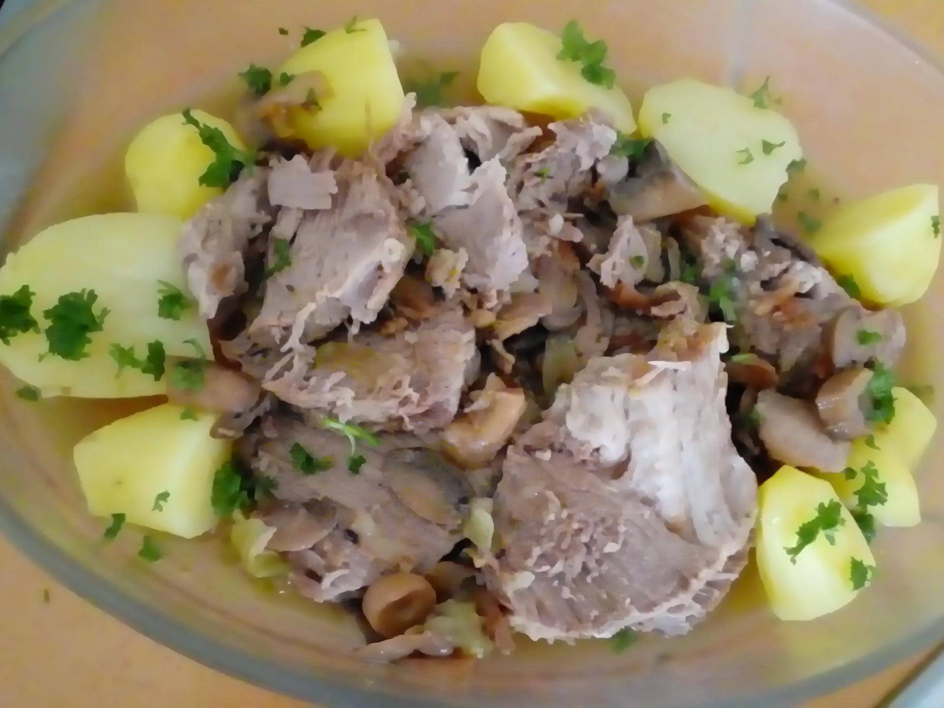 Rôti de Porc et Pommes de terre - Recette Cookeo | Moulinex