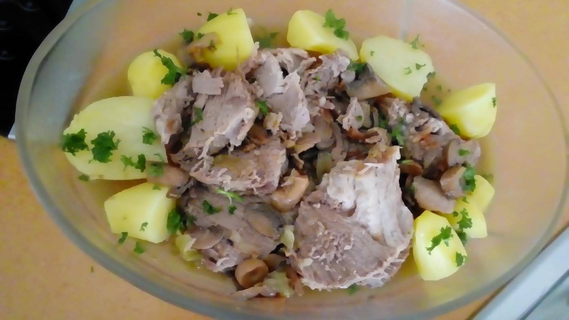 Rôti de porc et pommes de terre - Recette Cookeo | Moulinex