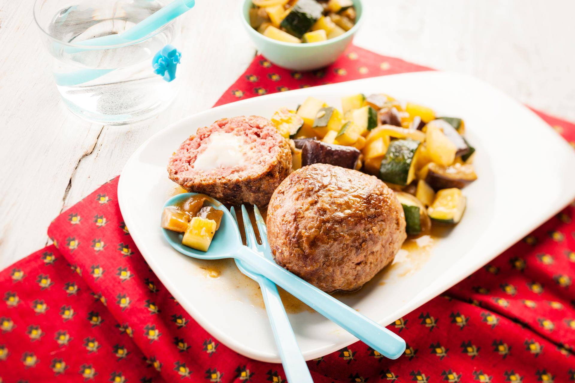 Vlees gevuld met kaas - Recette Cookeo | Moulinex