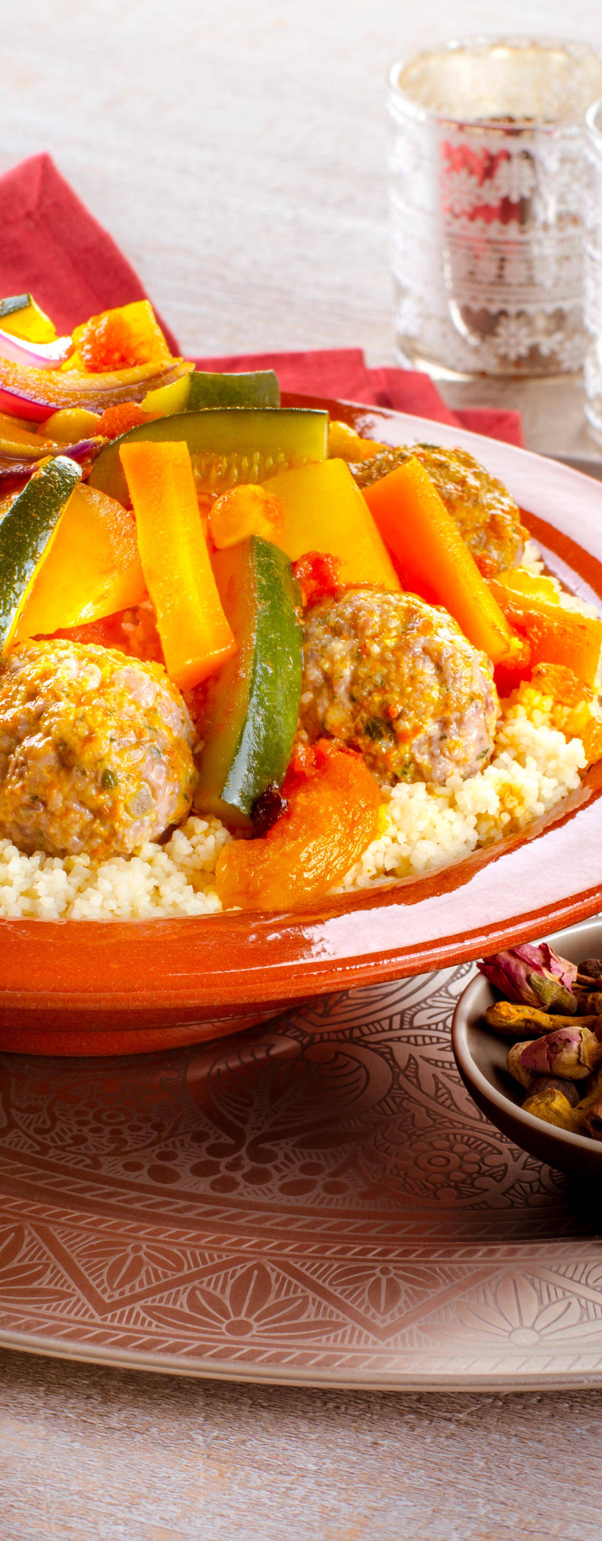 Tajine de légumes à l’agneau - Recette Companion Connect | Moulinex