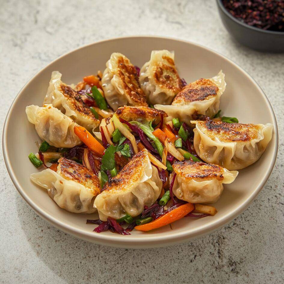 Dumplings croustillants et légumes à l'asiatique - Recette Cookeo Infinity 17in1 | Moulinex