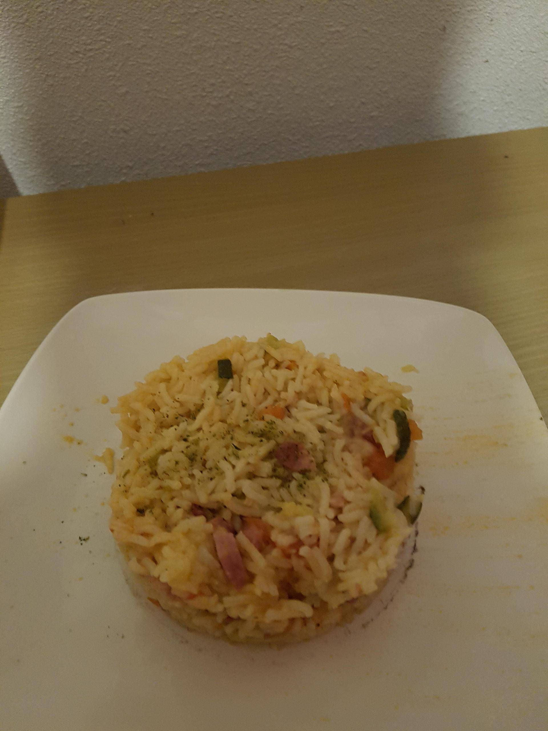 Riz aux lardons et légumes - Recette Cookeo | Moulinex