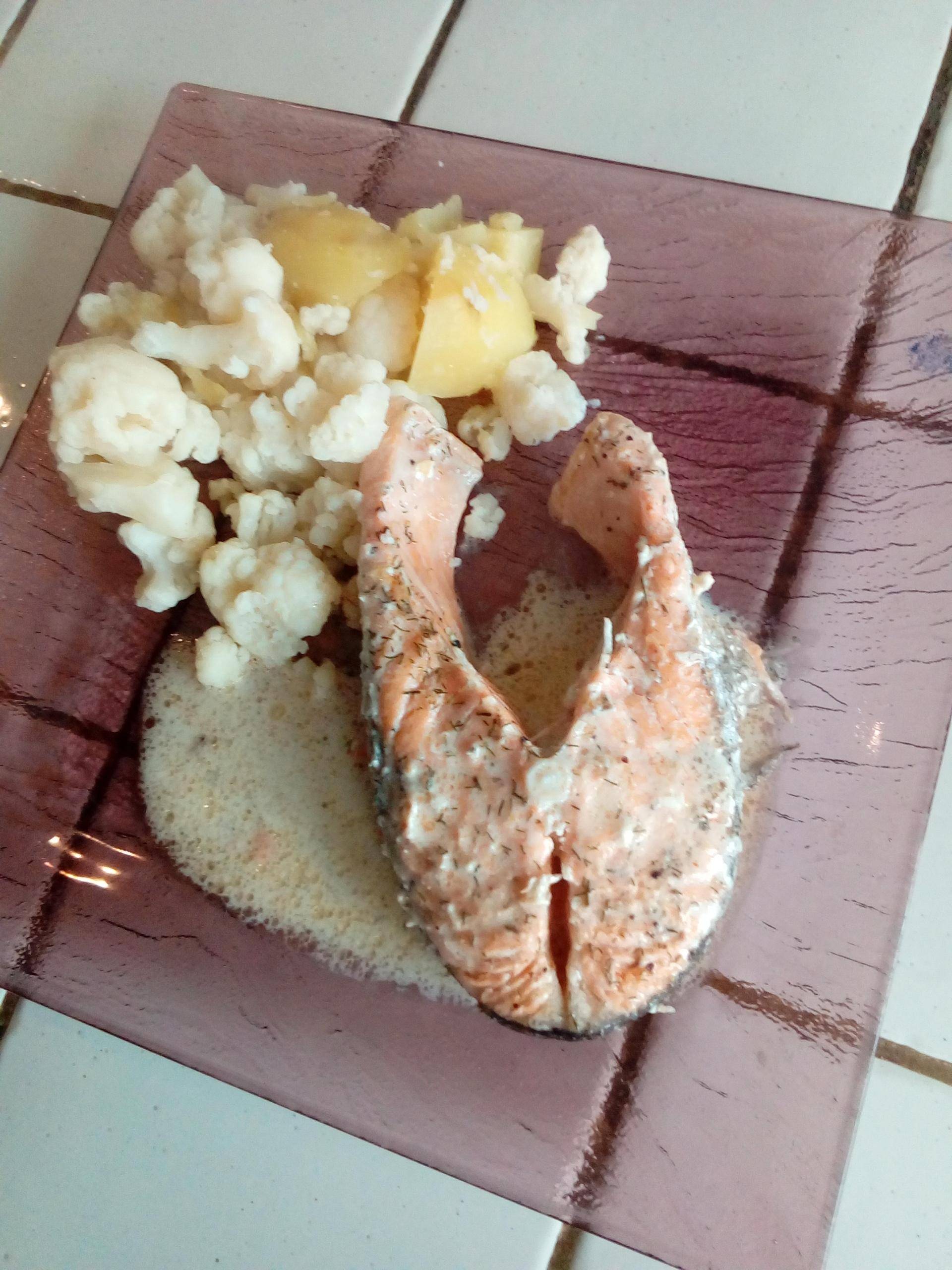 Darnes de saumon sauce citron - Recette Cookeo | Moulinex