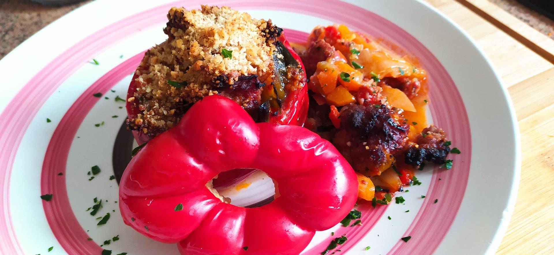 Poivrons farcis gourmand - Recette Cookeo | Moulinex