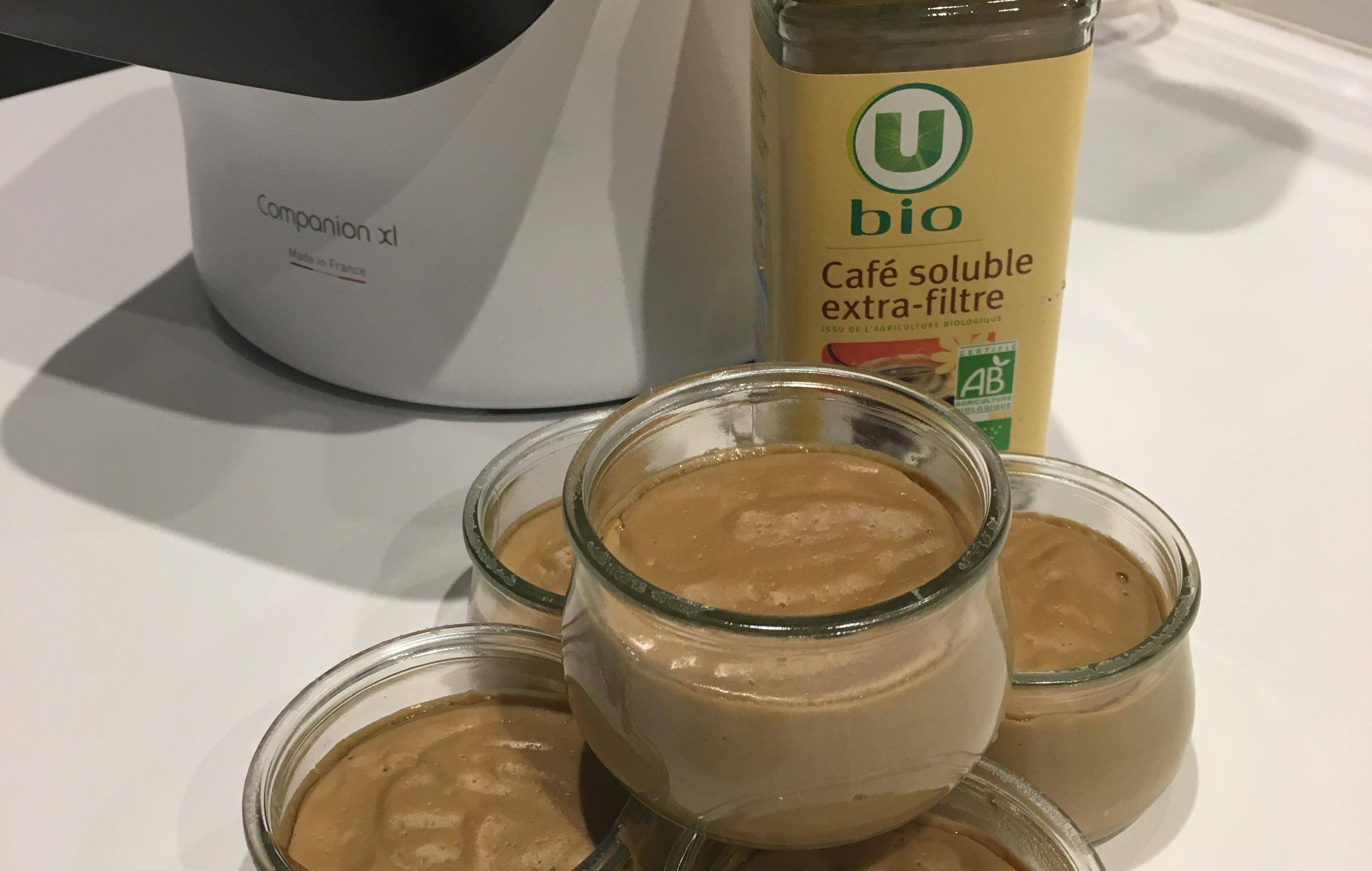 Crème au café onctueuse - Recette Companion XL | Moulinex