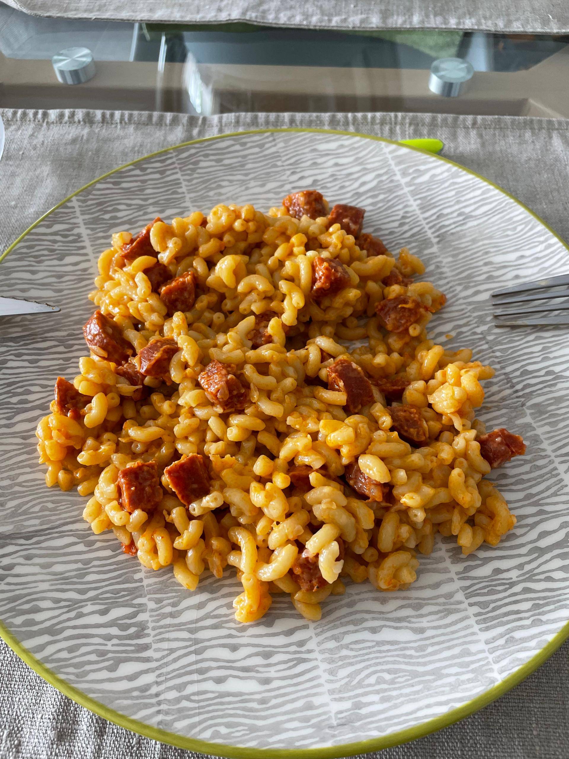 Risotto de coquillettes au chorizo - Recette Companion XL | Moulinex