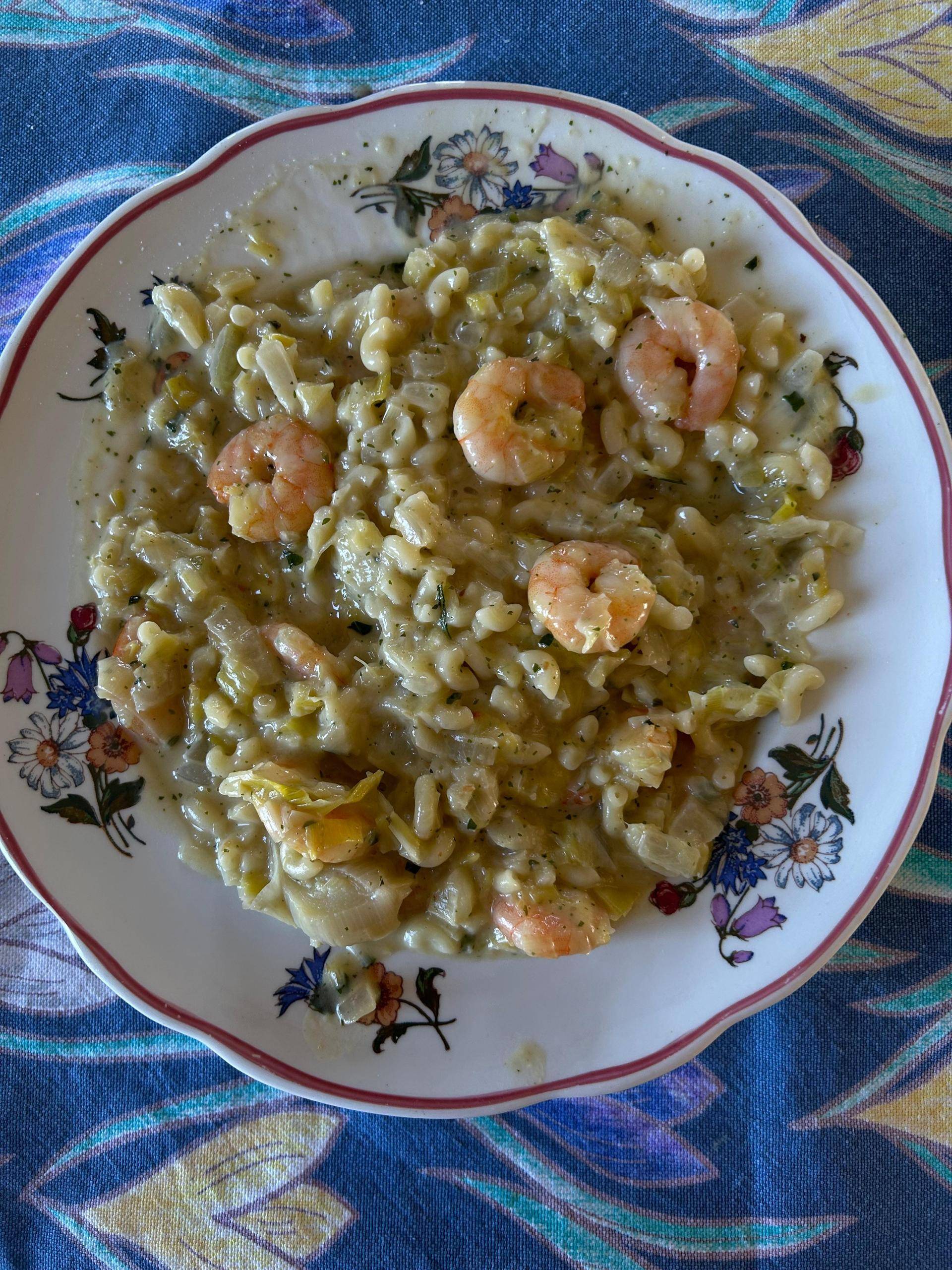 Crevettes aux poireaux - Recette Cookeo | Moulinex