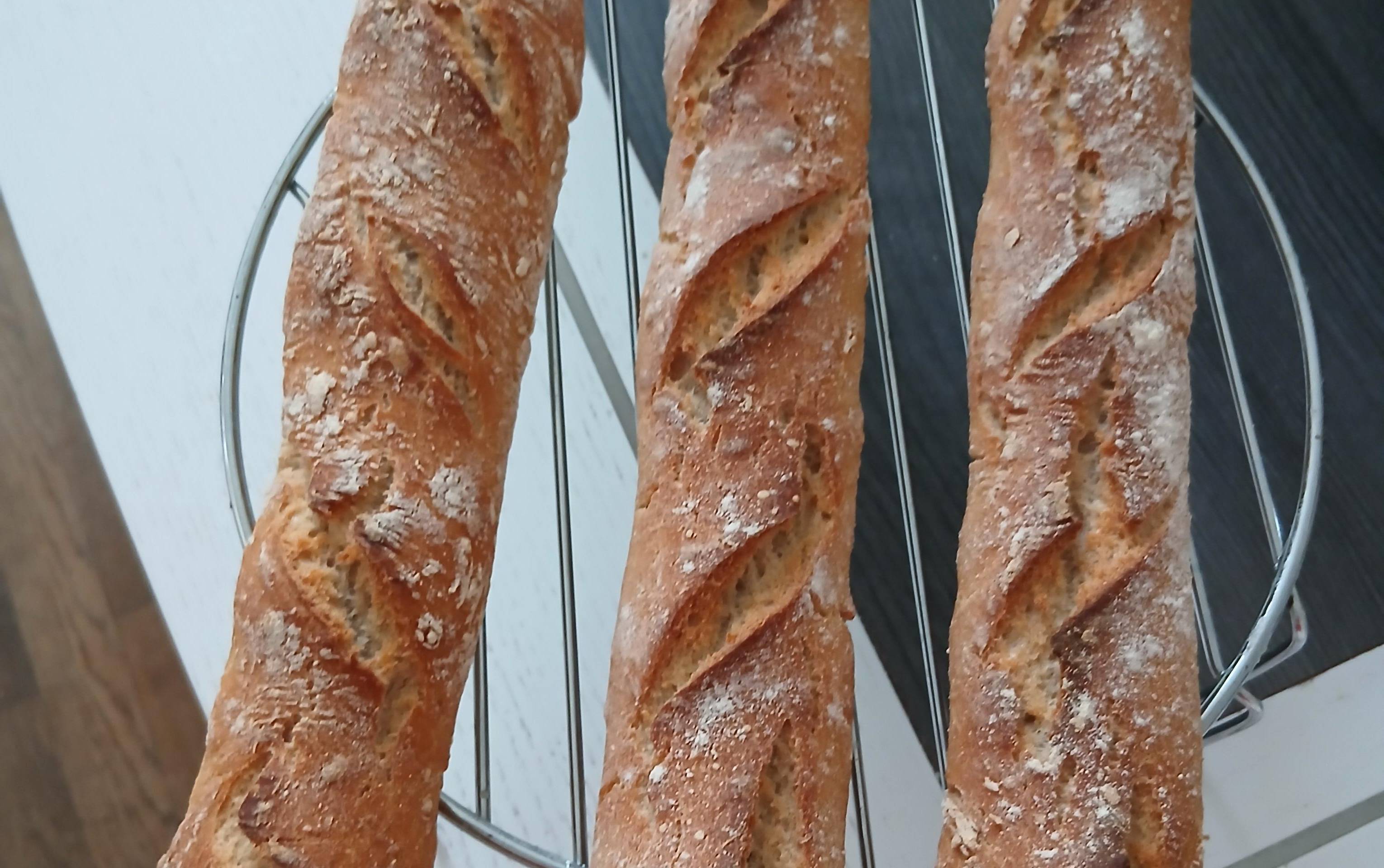 Baguette comme a la boulangerie - Recette Companion Connect XL | Moulinex