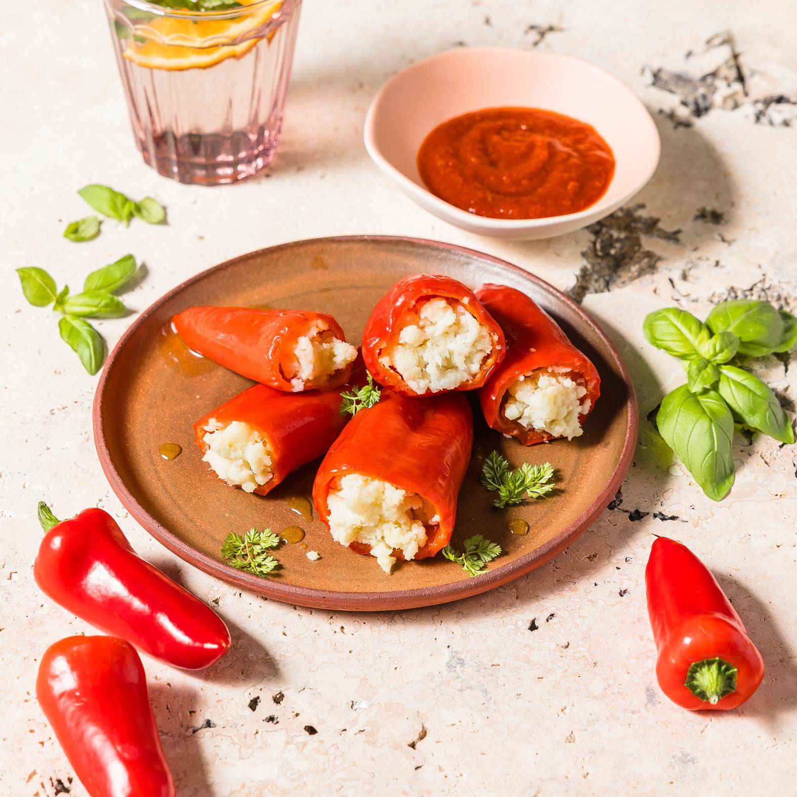 Poivrons farcis à la morue - Recette Cookeo | Moulinex